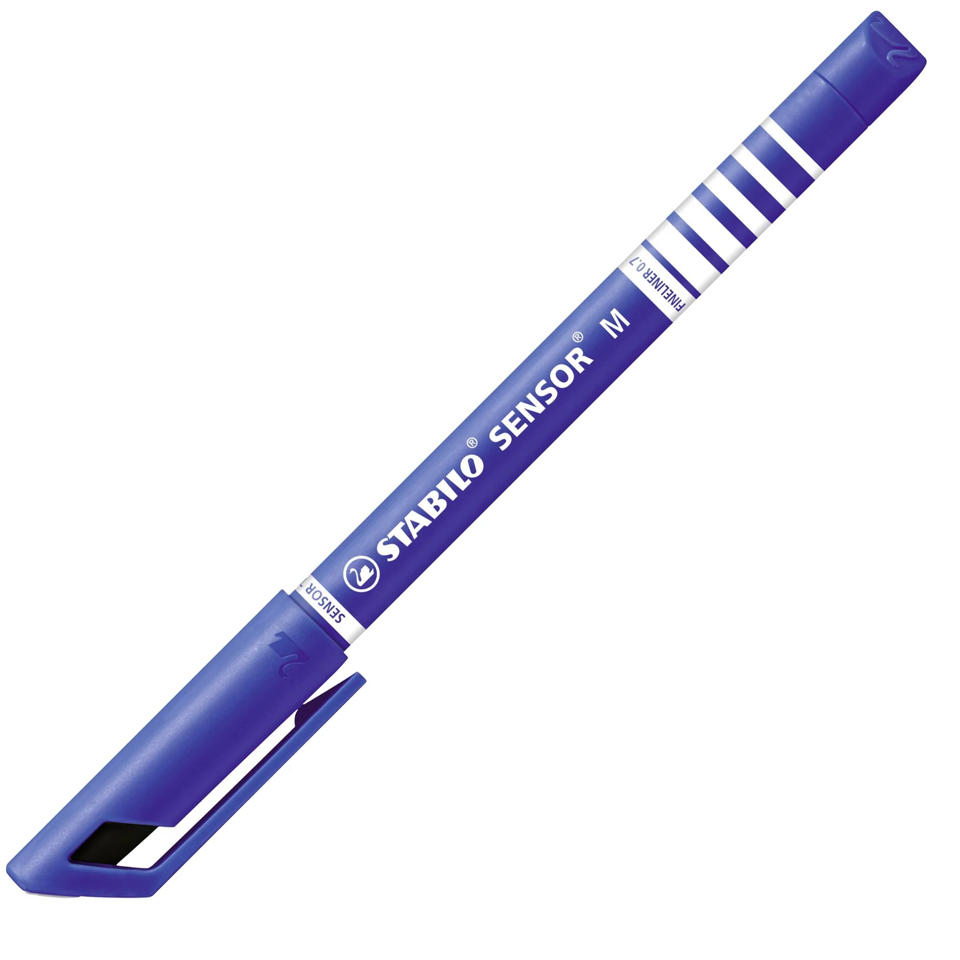 Fineliner con punta ammortizzata - STABILO SENSOR M - Tratto Medio (0,7 mm) - Blu - Image 7