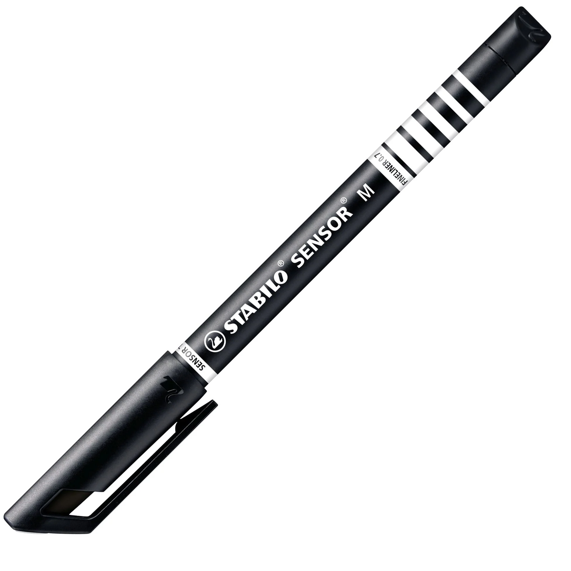 Fineliner con punta ammortizzata - STABILO SENSOR M - Tratto Medio (0,7 mm) - Nero - Image 7