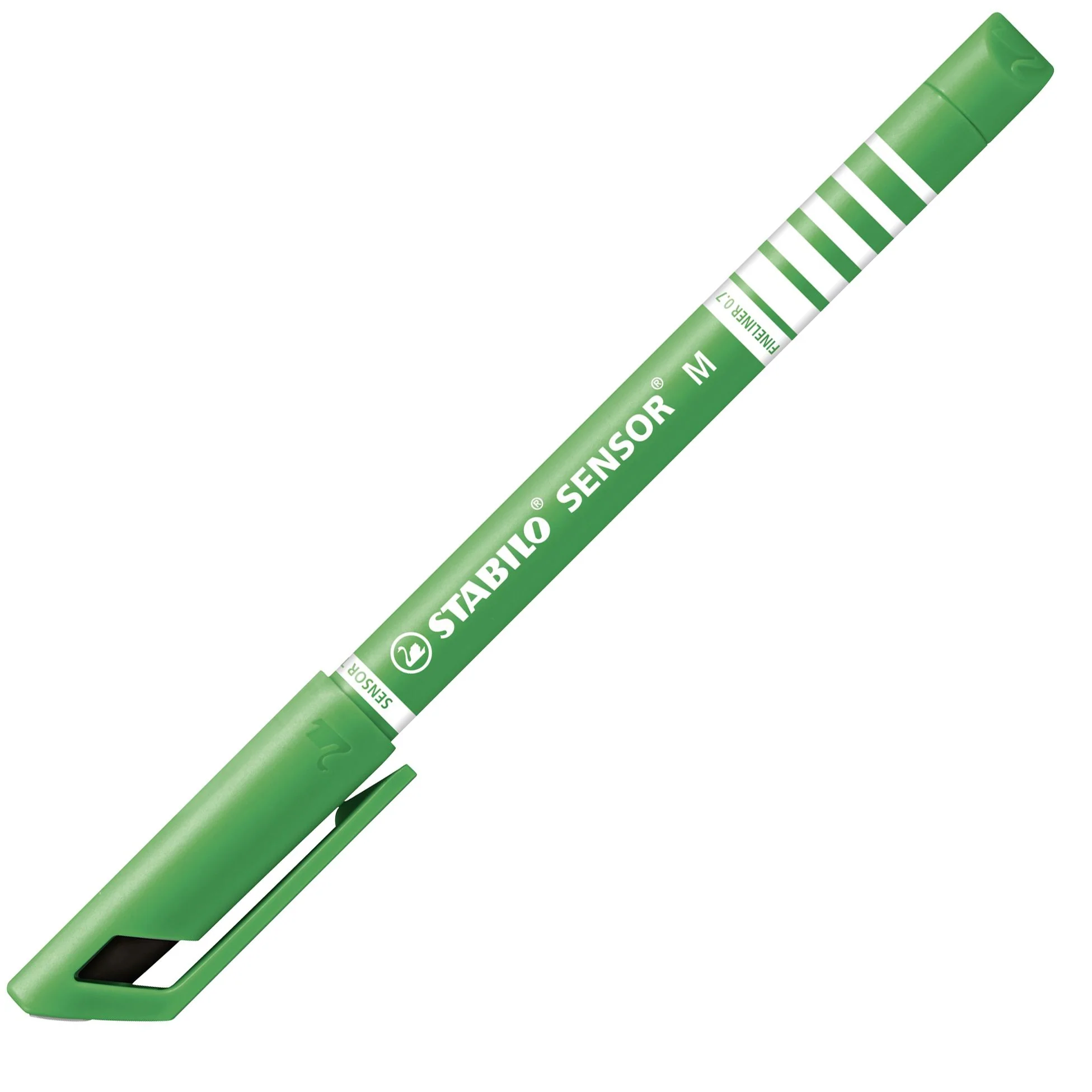 Fineliner con punta ammortizzata - STABILO SENSOR M - Tratto Medio (0,7 mm) - Verde - Image 6