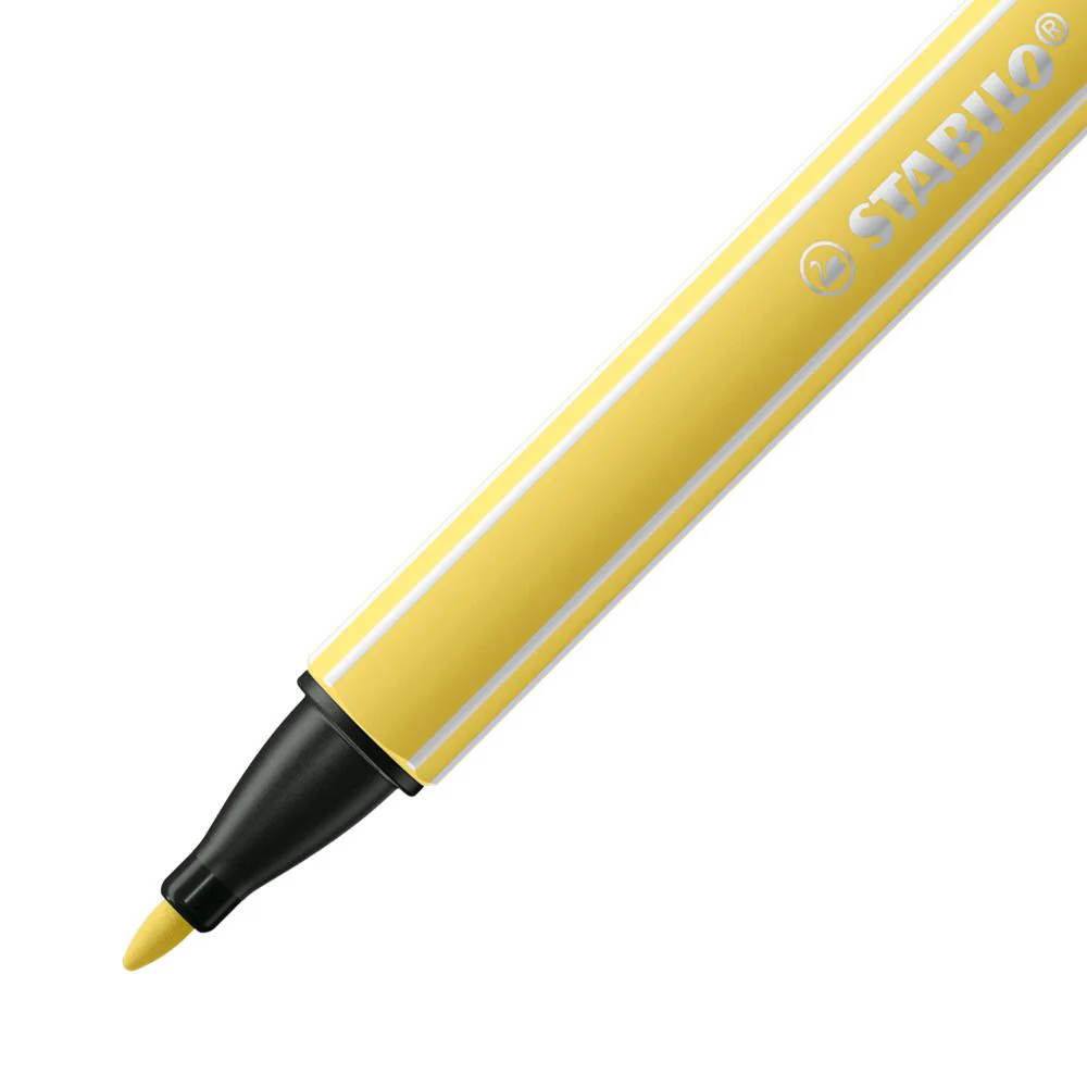 Fineliner Premium - STABILO pointMax - Astuccio da 4 Pastel - Giallo chiaro/Lime/Rosa chiaro/Corallo - Image 3