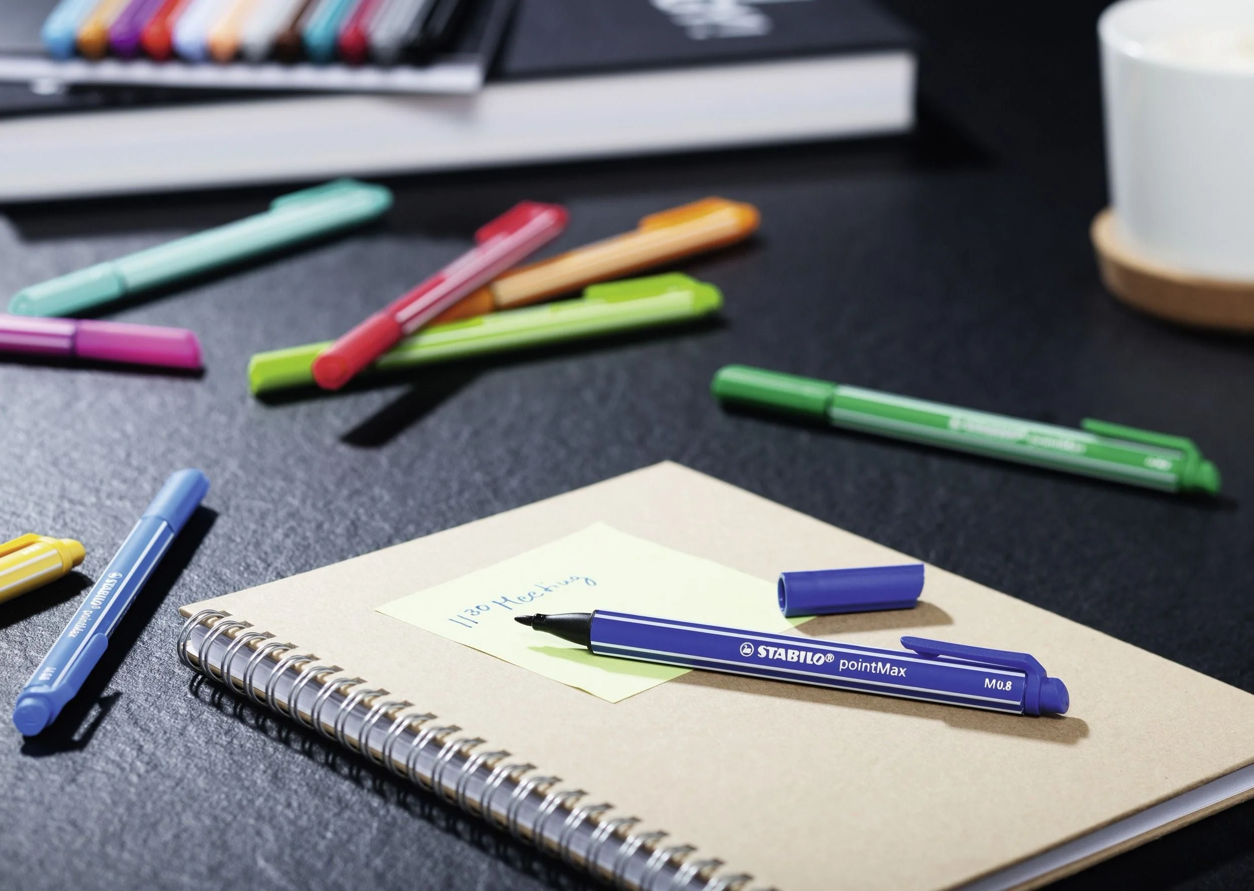 Fineliner Premium - STABILO pointMax - Blu oltremare - Image 5