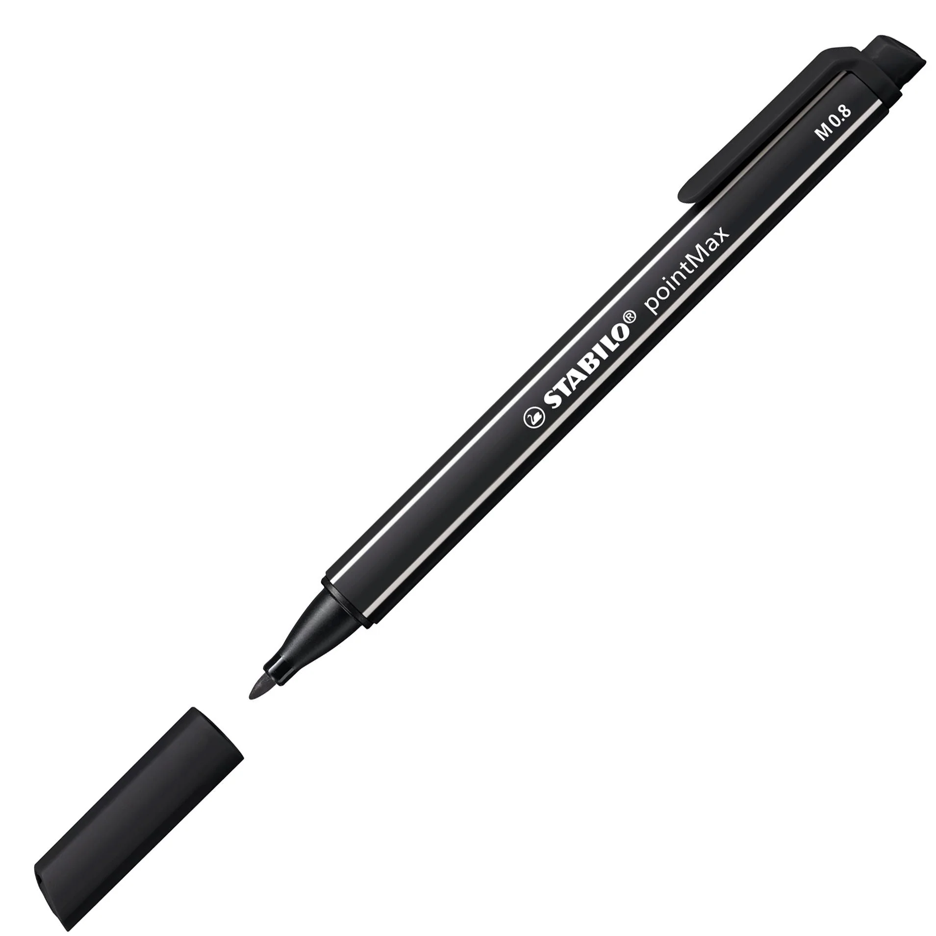 Fineliner Premium - STABILO pointMax - Nero - Image 2