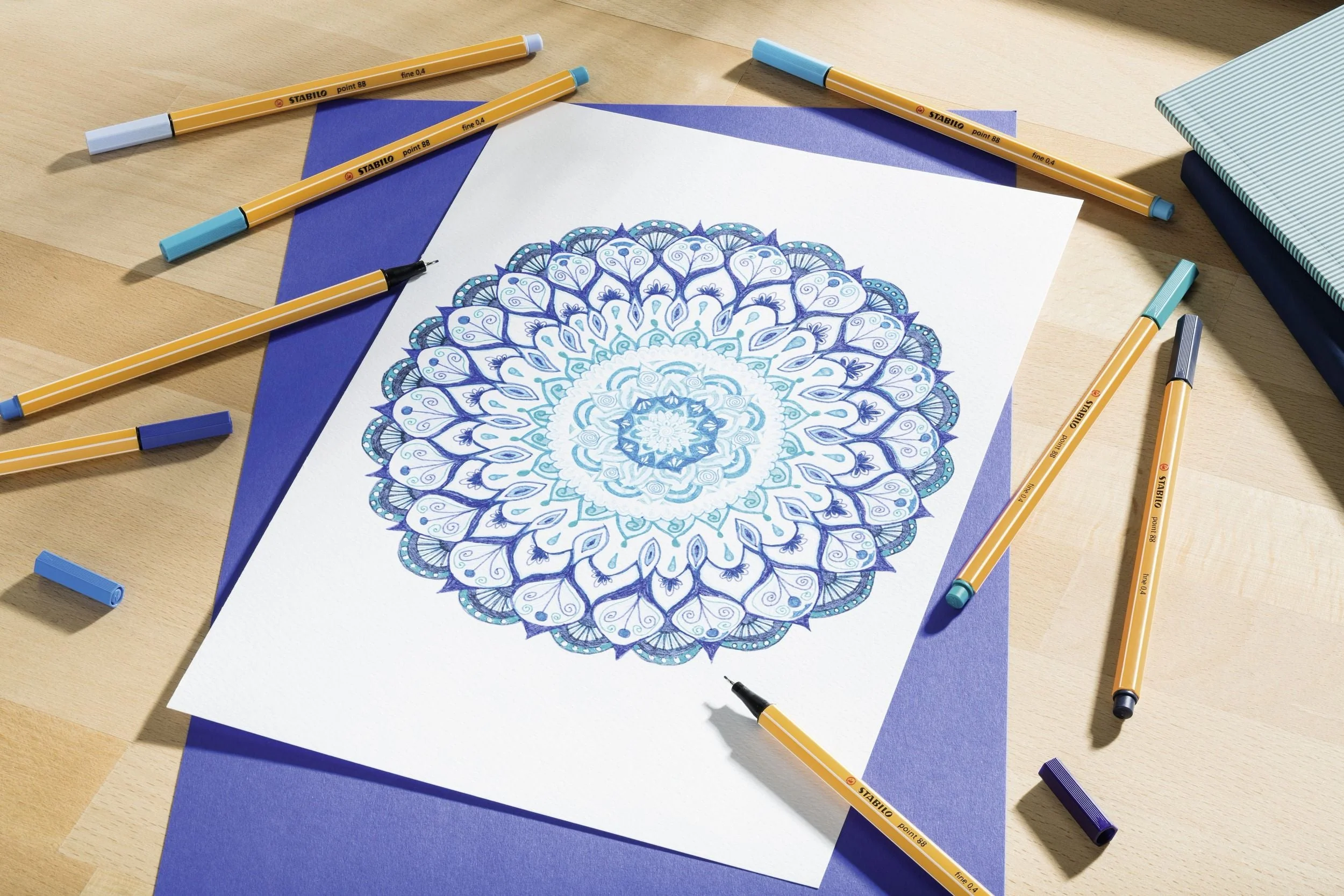 Fineliner - STABILO point 88 - Astuccio da 30 (25 + 5 NEON) - Colori assortiti - Image 5