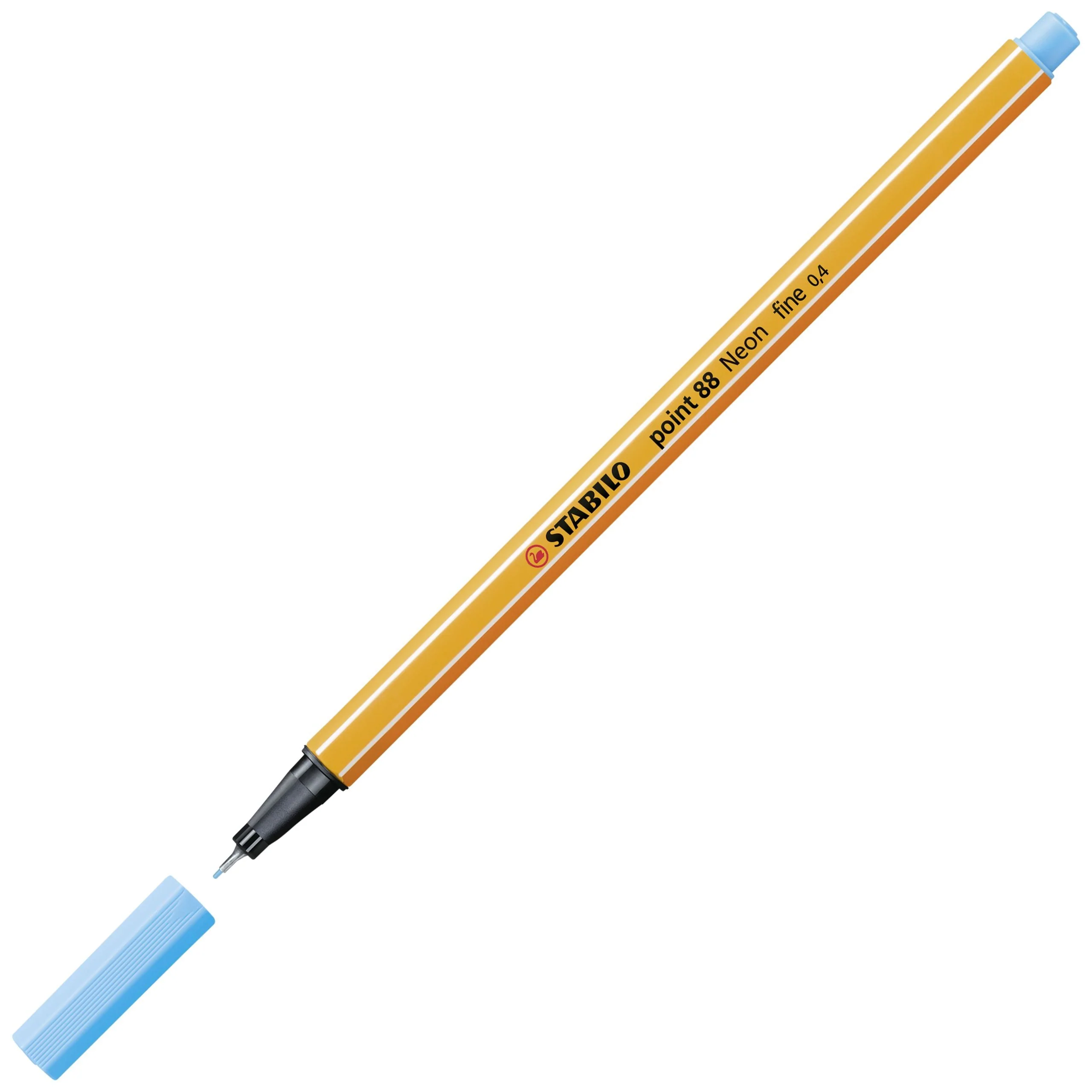 Fineliner - STABILO point 88 - Azzurro fluo - Image 4