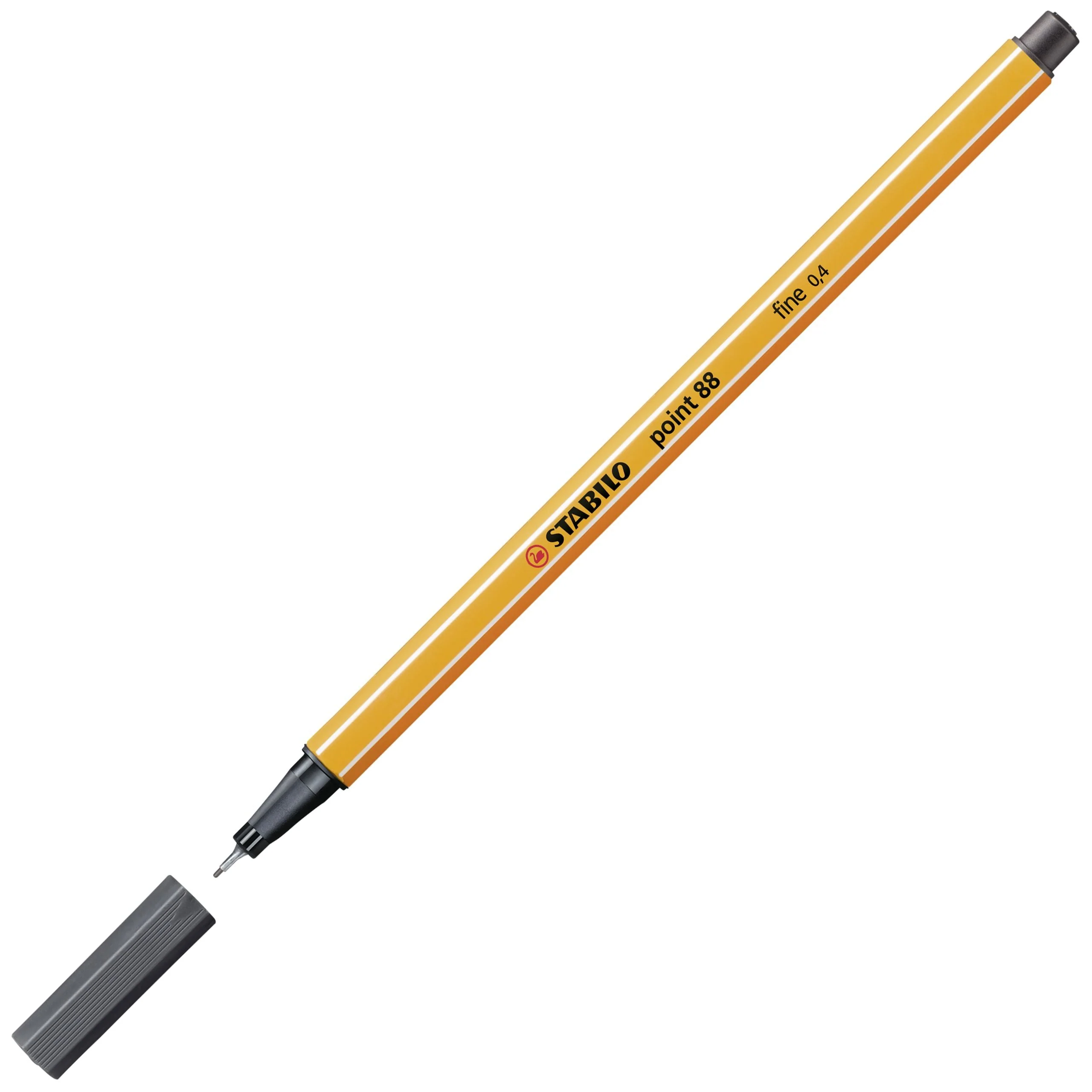 Fineliner - STABILO point 88 - Grigio nerastro - Image 7