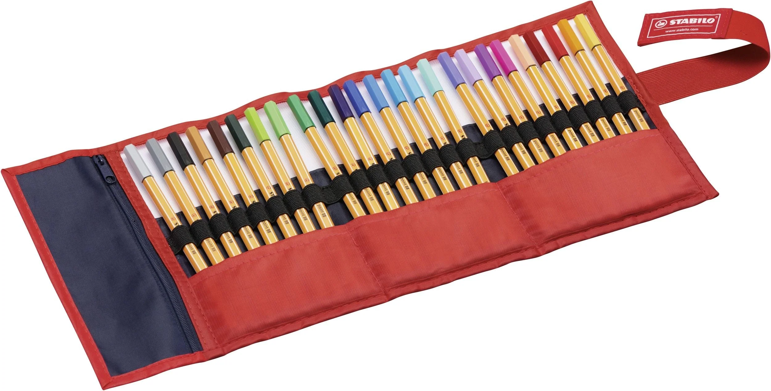 Fineliner - STABILO point 88 - Rollerset con 25 colori assortiti - Image 3