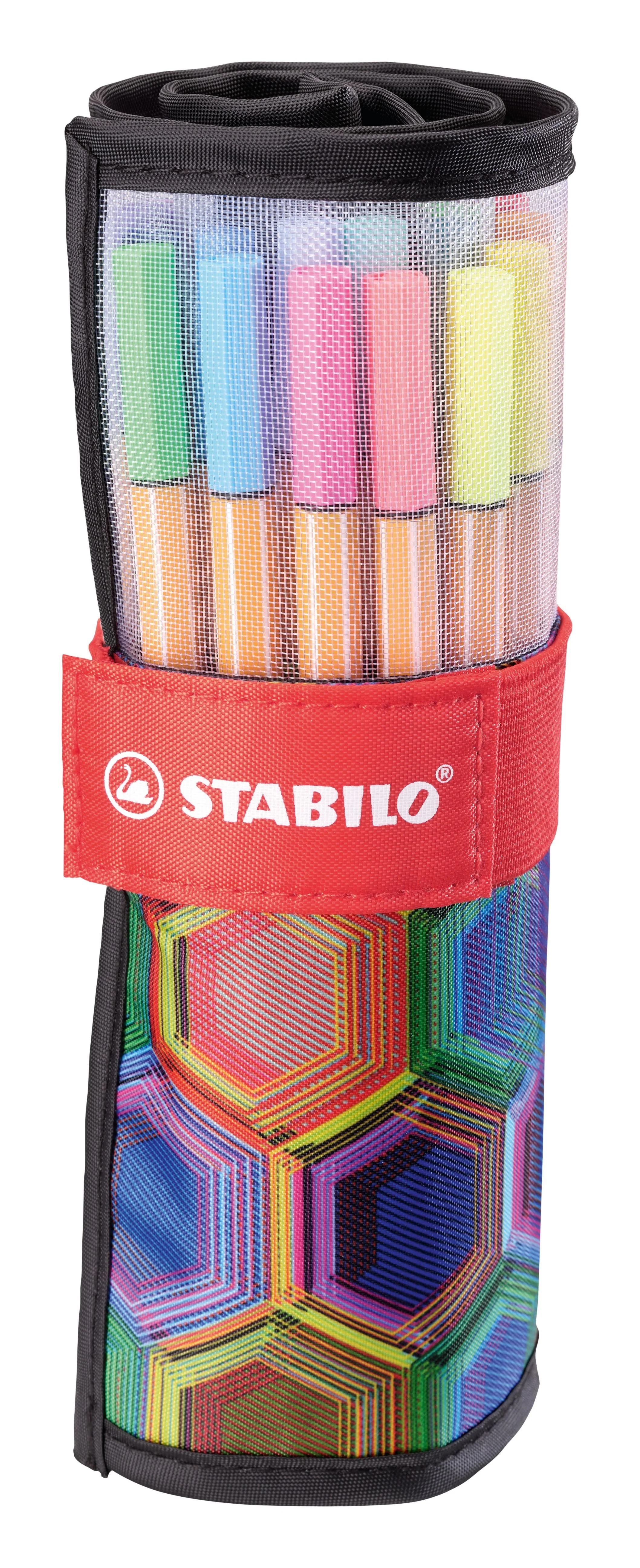 Fineliner - STABILO point 88 - Rollerset con 25 colori assortiti - ARTY Edition