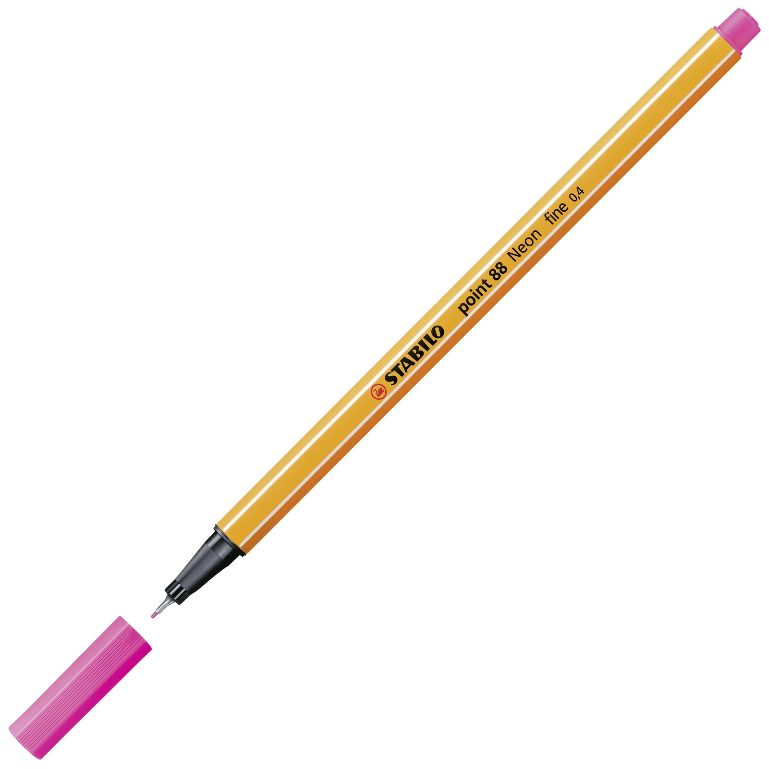 Fineliner - STABILO point 88 - Rosa fluo - Image 3