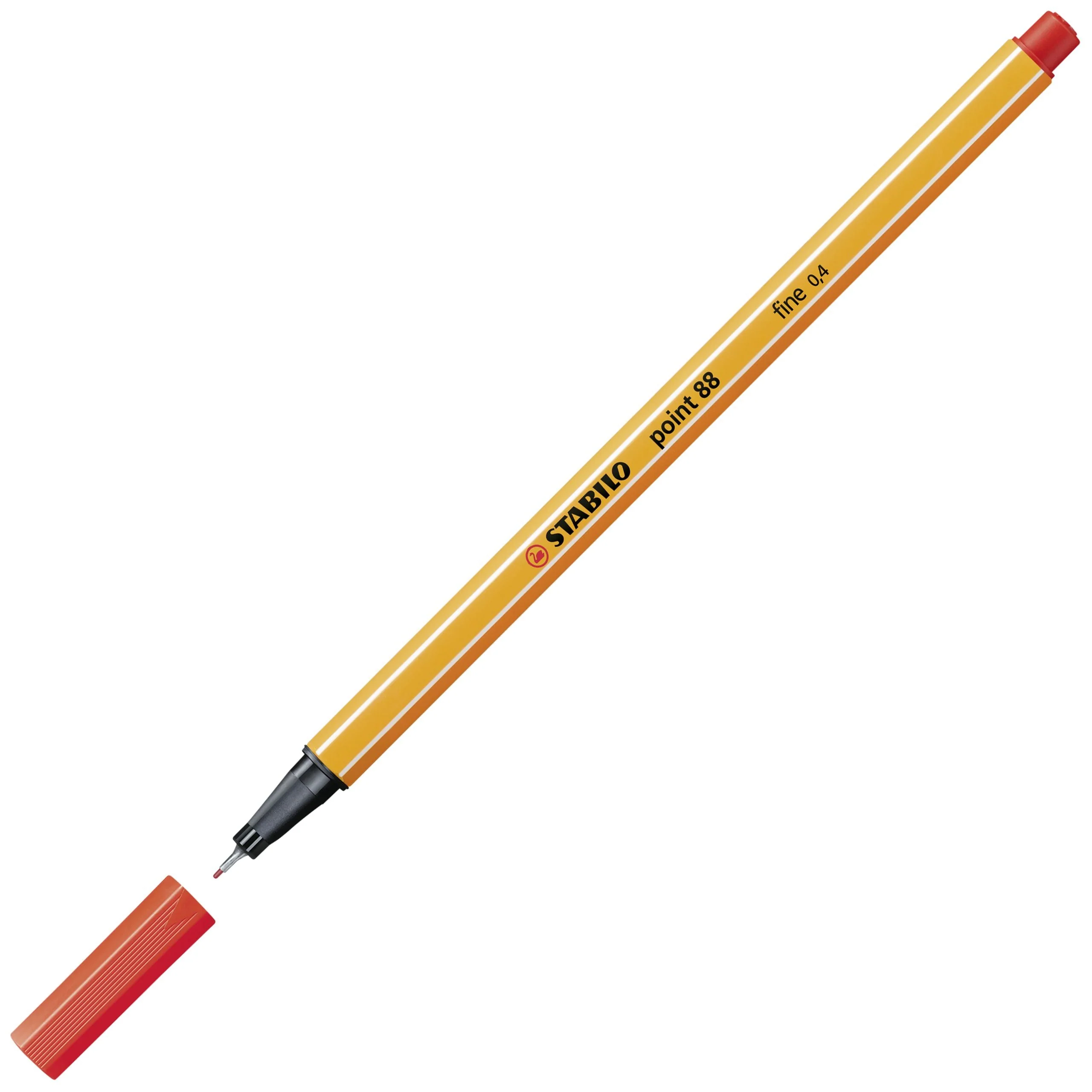 Fineliner - STABILO point 88 - Rosso chiaro - Image 3