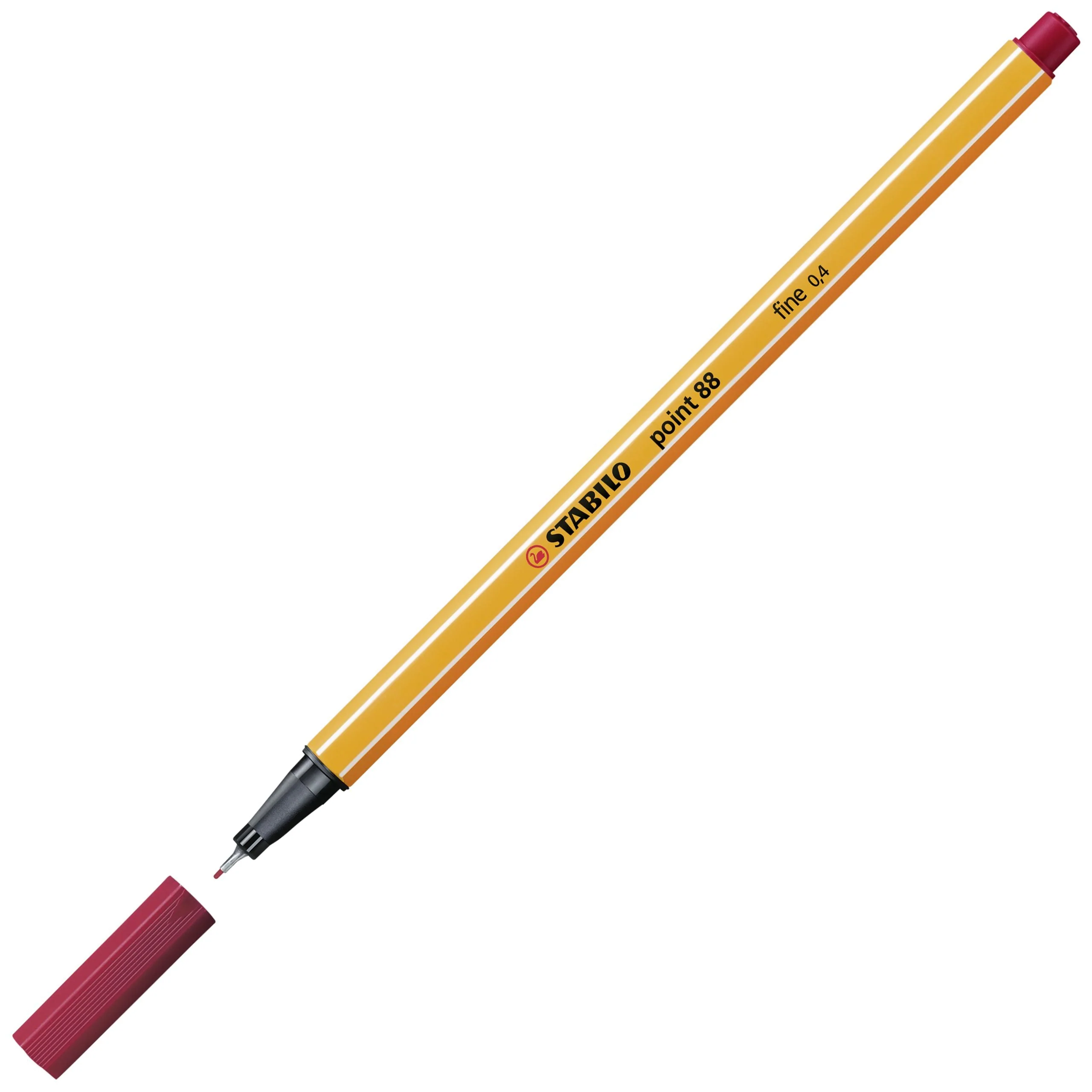 Fineliner - STABILO point 88 - Rosso cremisi - Image 8
