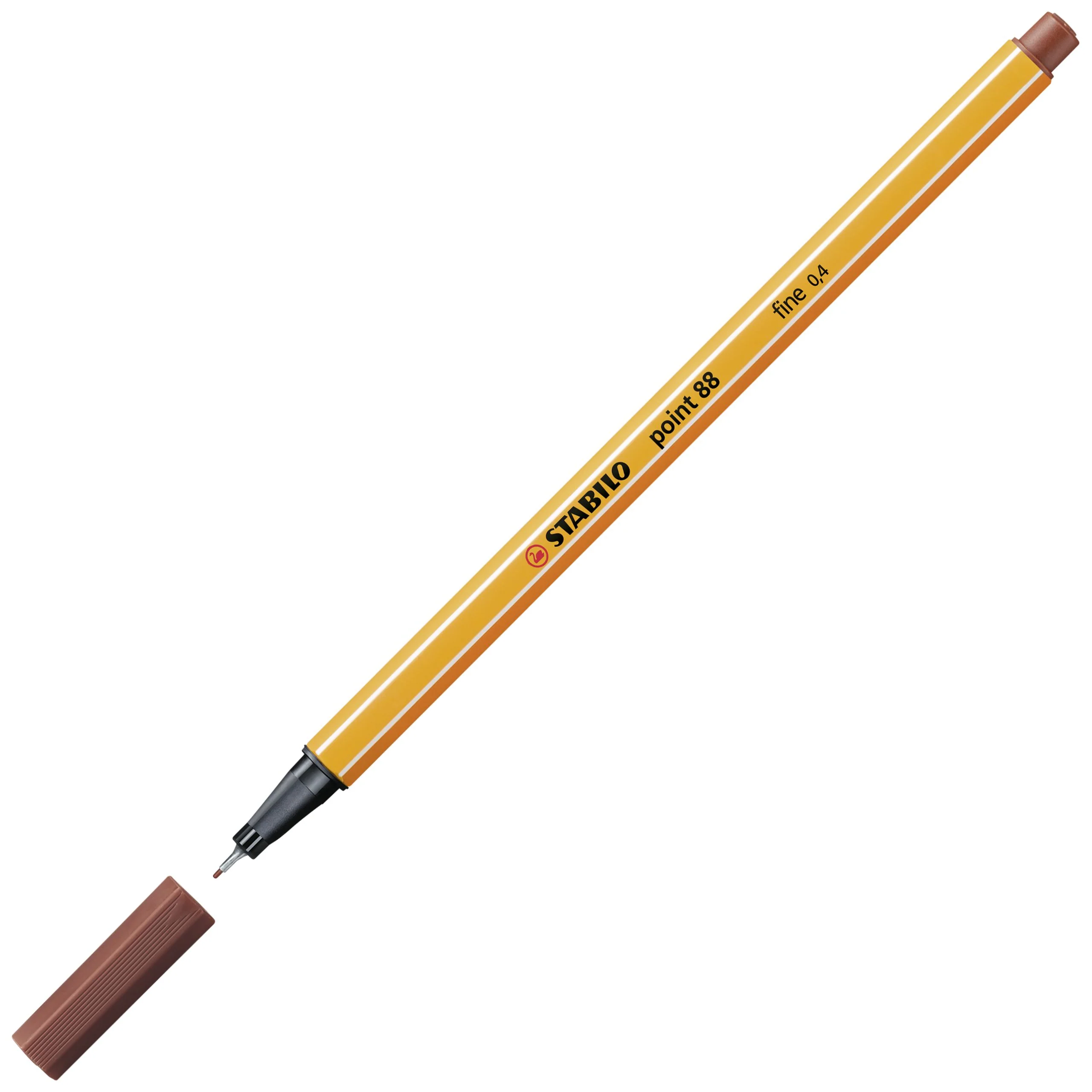 Fineliner - STABILO point 88 - Terra di Siena bruciato - Image 2