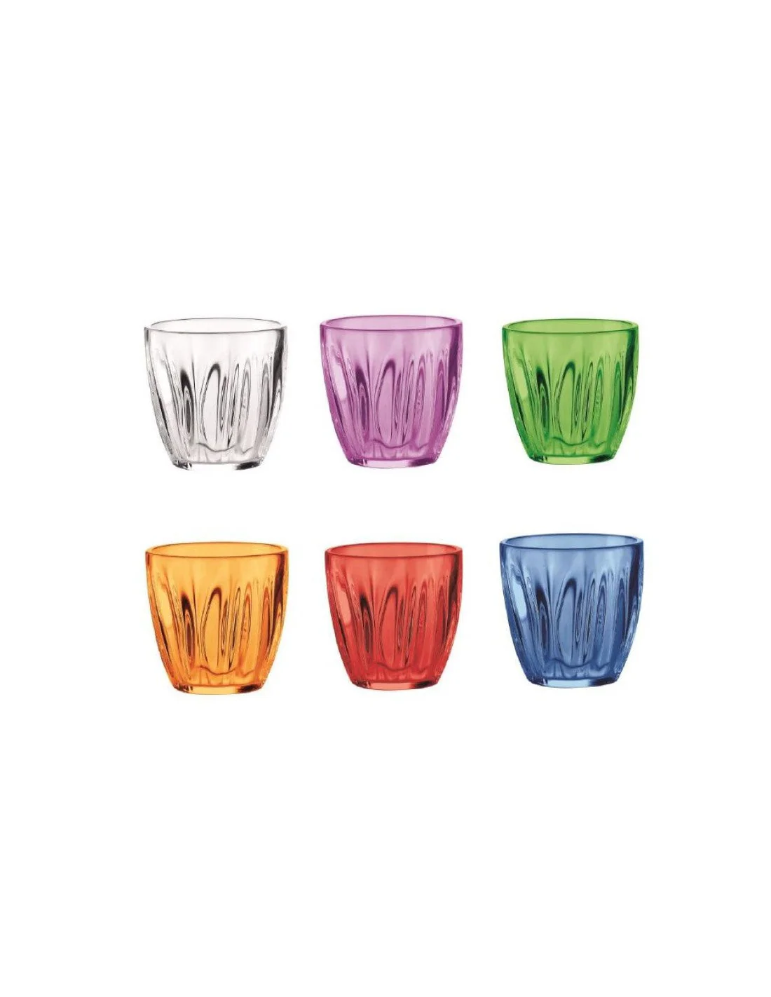 Fratelli Guzzini Spa - Set 6 Bicchieri Acqua Aqua - Image 2
