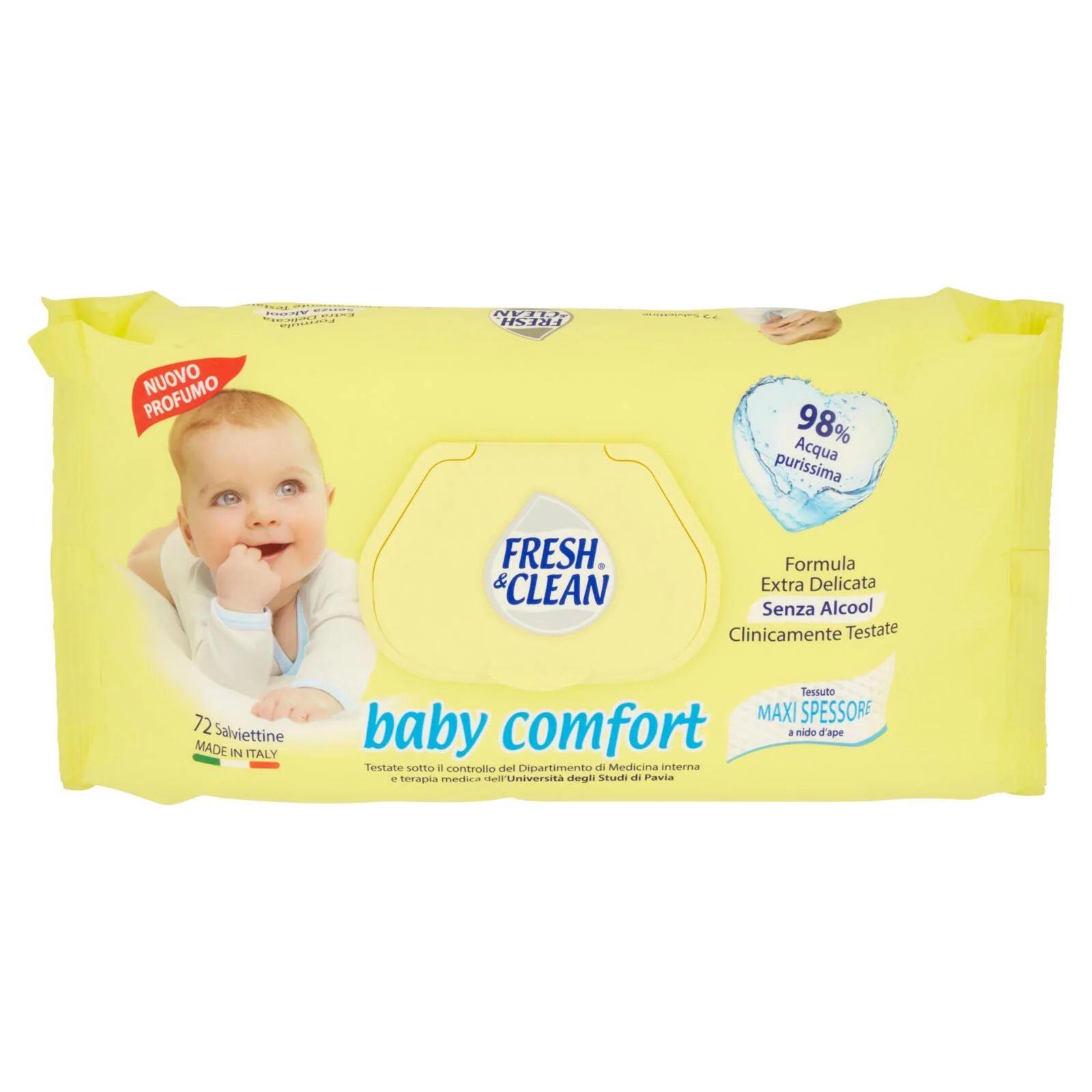 Fresh & Clean baby comfort Salviettine 72 pz - Image 2