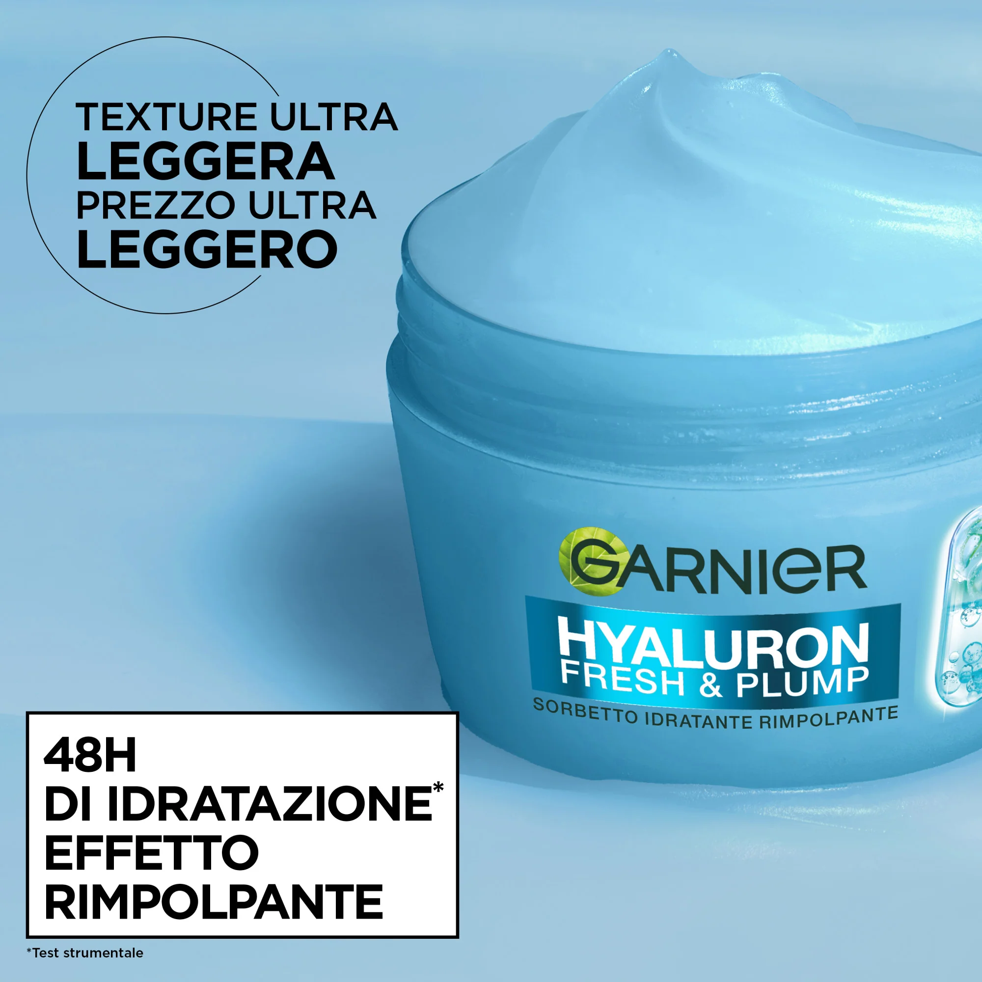 Fresh & Plump Crema Sorbetto Idratante Rimpolpante Ultra-Leggera, 85ml - Image 3