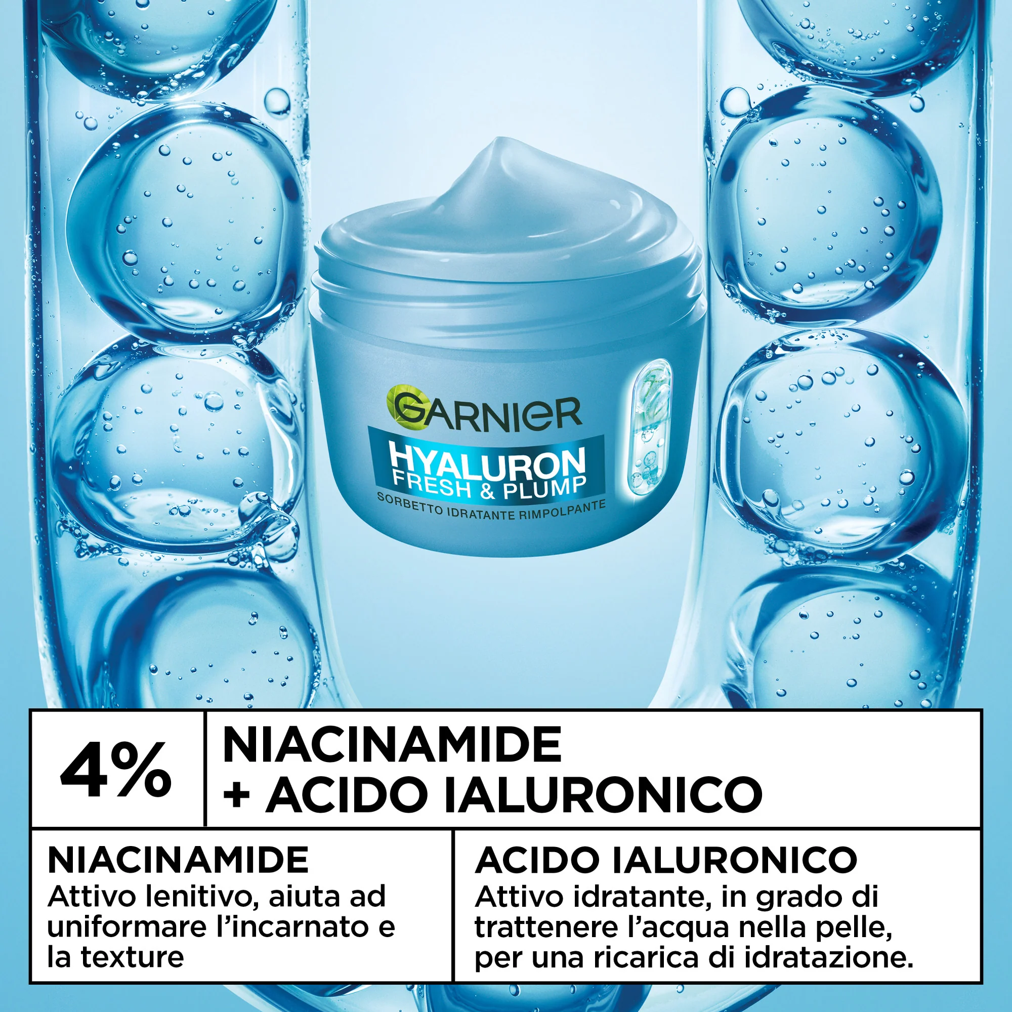 Fresh & Plump Crema Sorbetto Idratante Rimpolpante Ultra-Leggera, 85ml - Image 4