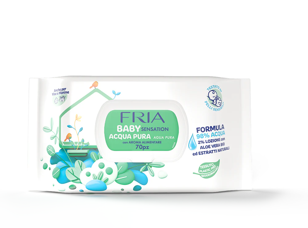 Fria Baby Sensation Acqua Pura 70 pz