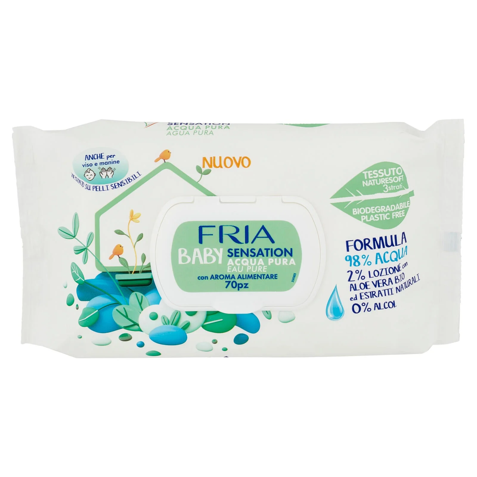 Fria Baby Sensation Acqua Pura 70 pz - Image 2