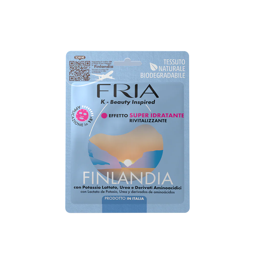 Fria Maschera Viso Monofase Finlandia Super Idratante Hydrogel