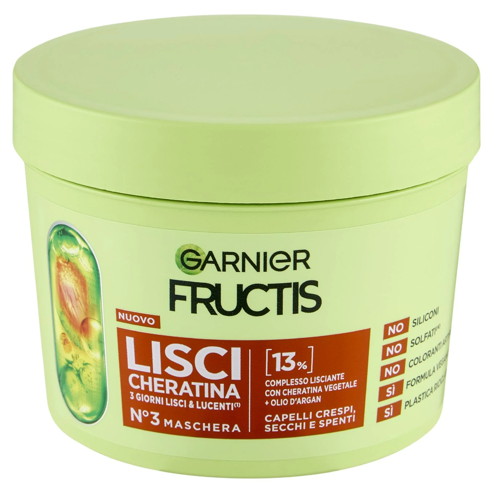 Fructis Lisci Cheratina - Maschera per capelli lisci &lucenti a lungo - Image 2