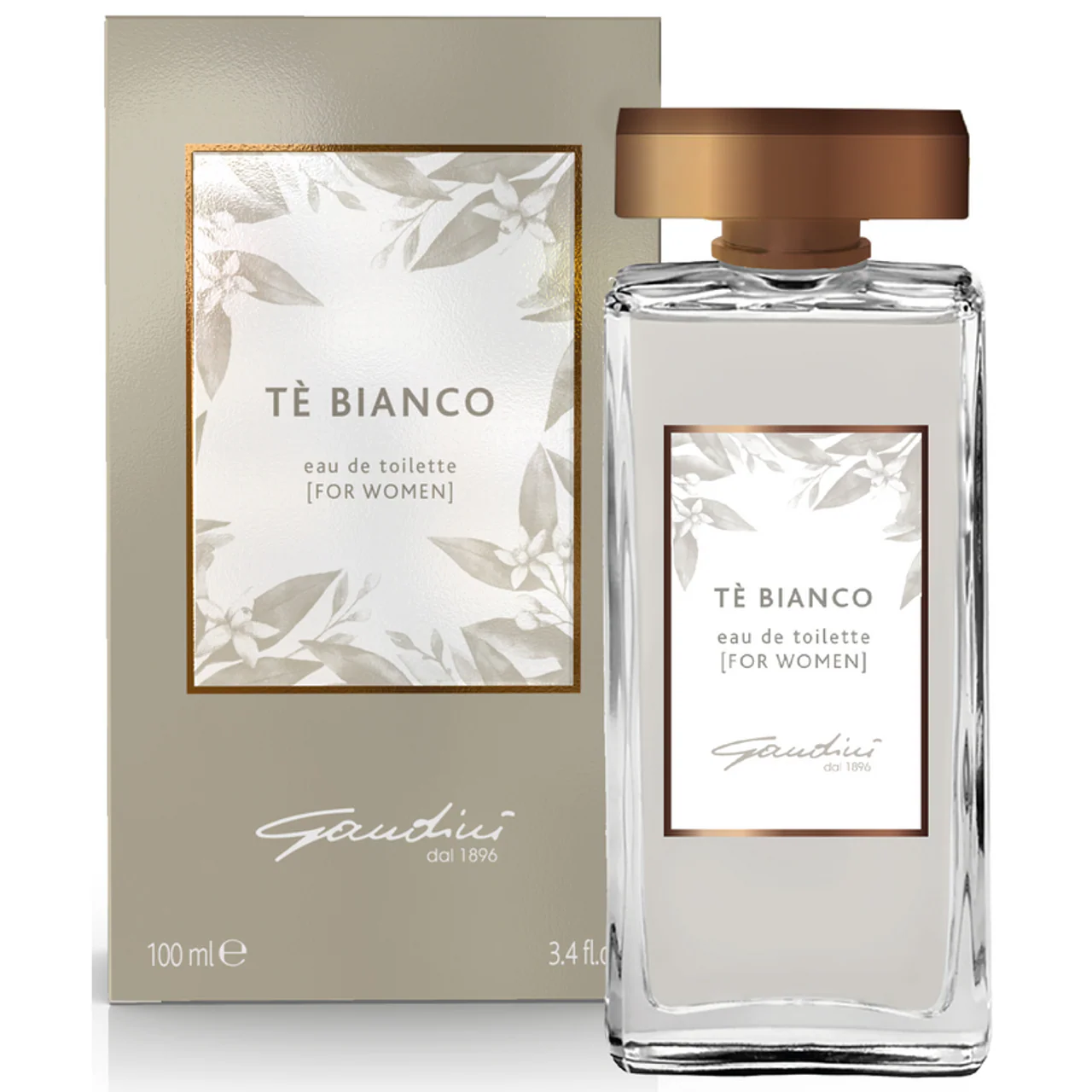 GANDINI - TE' BIANCO FOR WOMEN EDT - 100 ML - Image 2