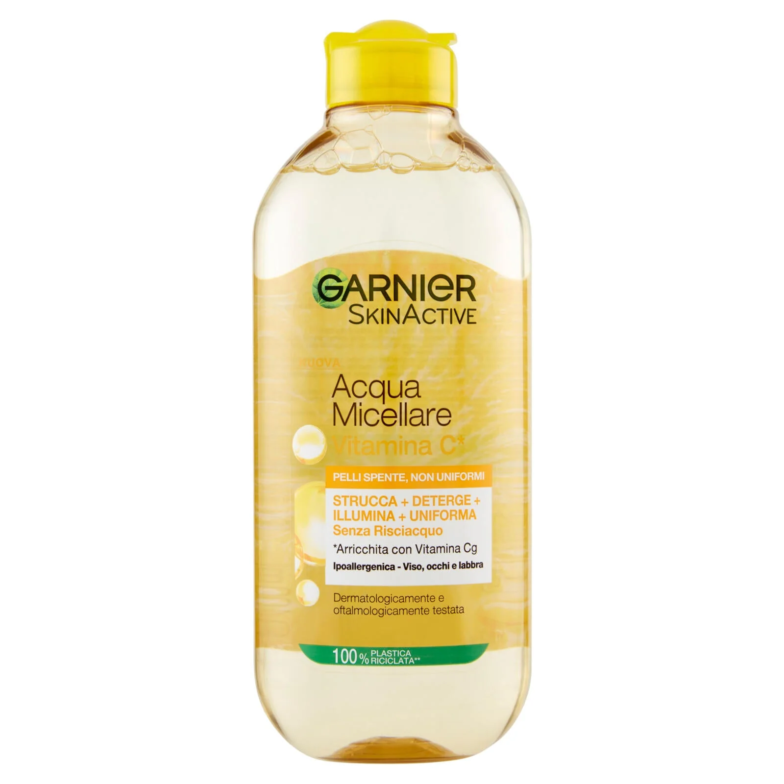 Garnier SkinActive, Acqua Micellare Tutto in 1, Vitamina C, Pelli Spente e Non Uniformi, 400 ml - Image 2