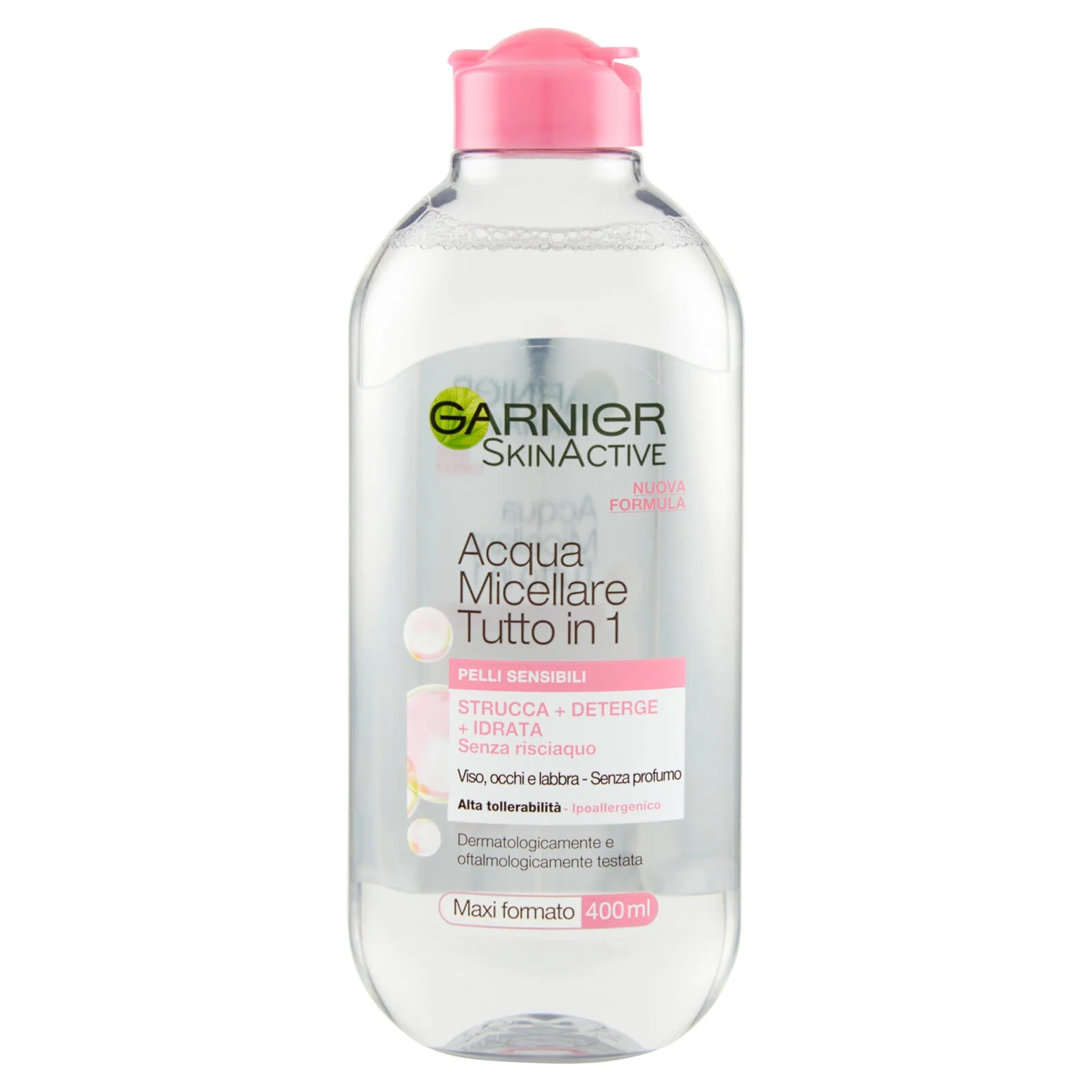 Garnier SkinActive, Acqua Micellare Tutto in 1, Pelli sensibili, Maxi formato, 400 ml - Image 2