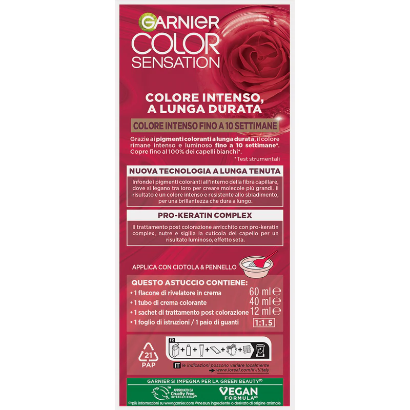 Garnier Color Sensation Colorazione permanente 7.0 Biondo - Image 2