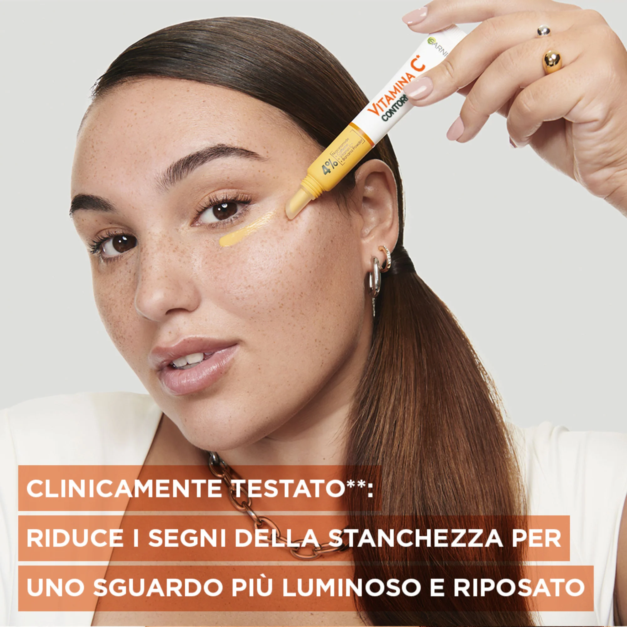 Garnier Skinactive Vitamina C Contorno Occhi illuminante, 15ml - Image 4