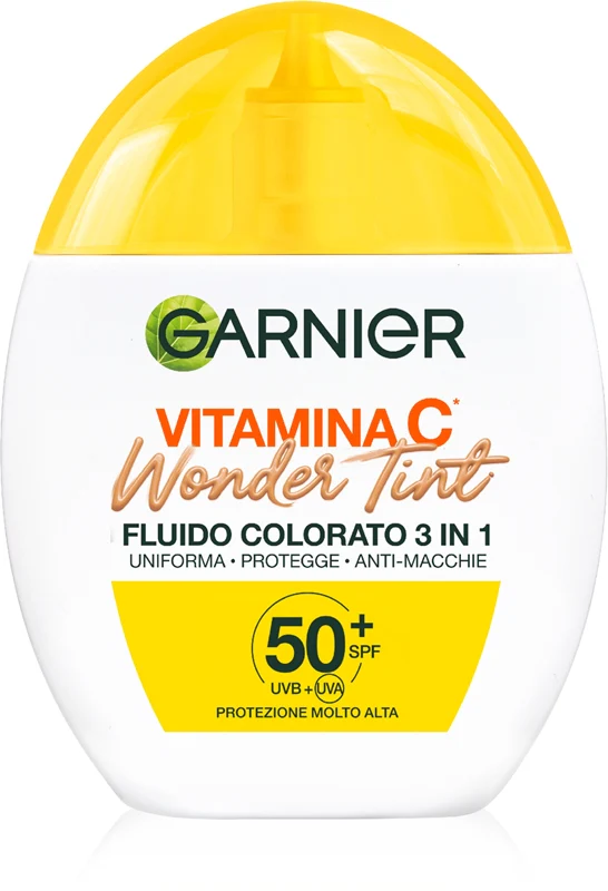 Garnier Wonder Tint Vitamina C Spf 50 Light, 40ml