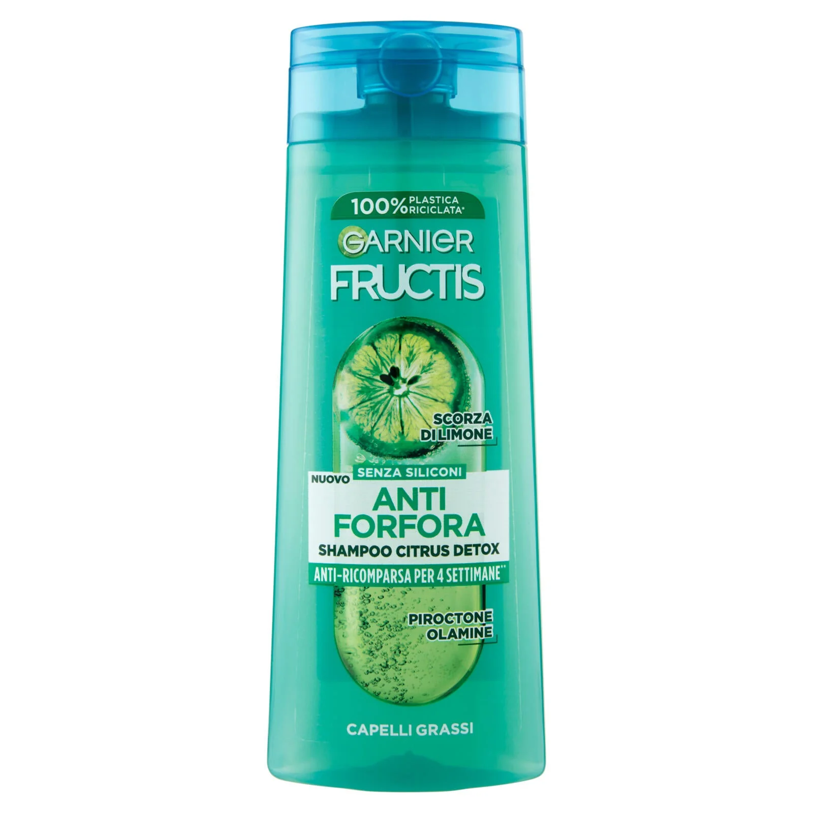 Garnier Fructis Shampoo Antiforfora Citrus Detox, ideale per capelli grassi, 250 ml - Image 2