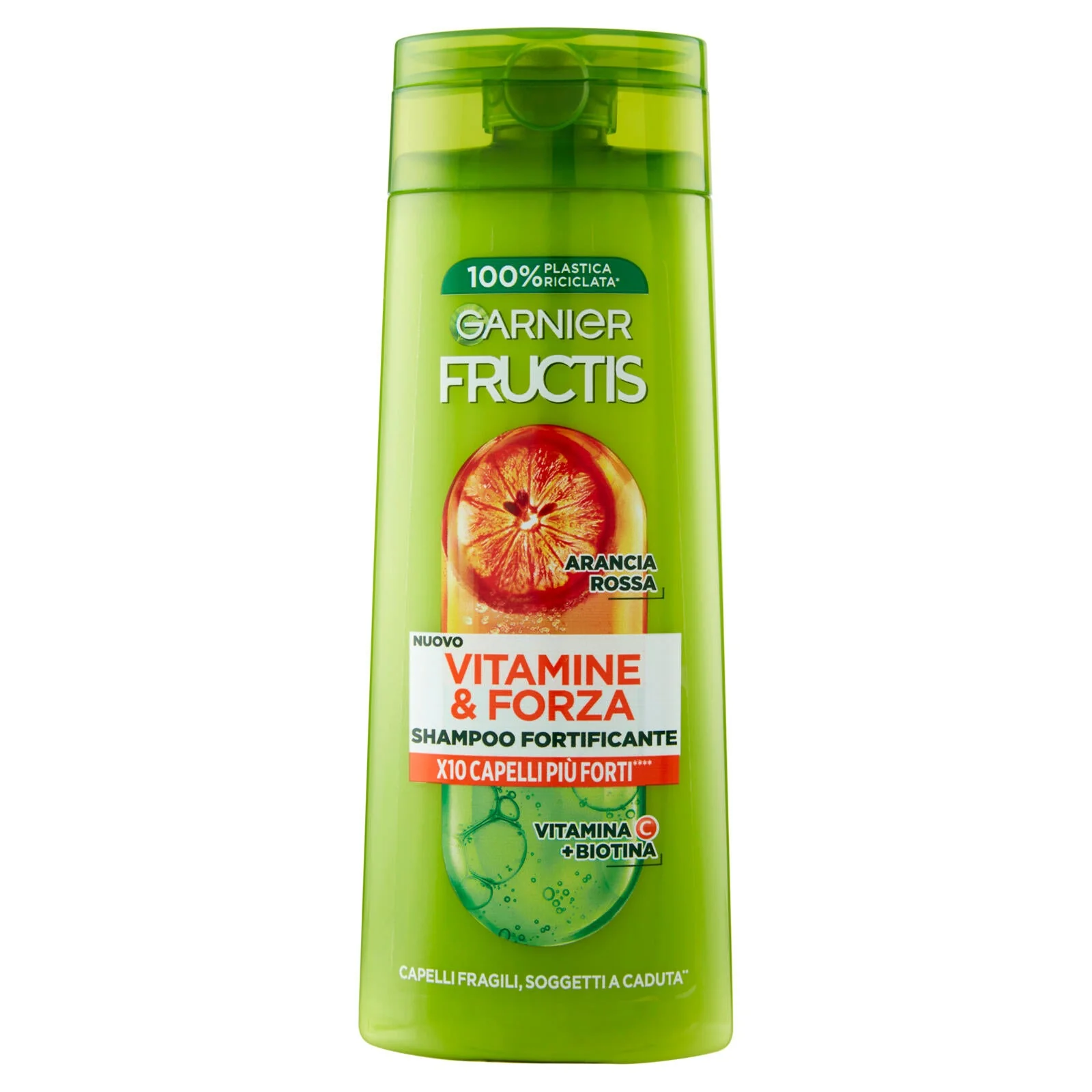 Garnier Fructis Shampoo Vitamine & Forza, shampoo fortificante, per capelli fragili 250 ml