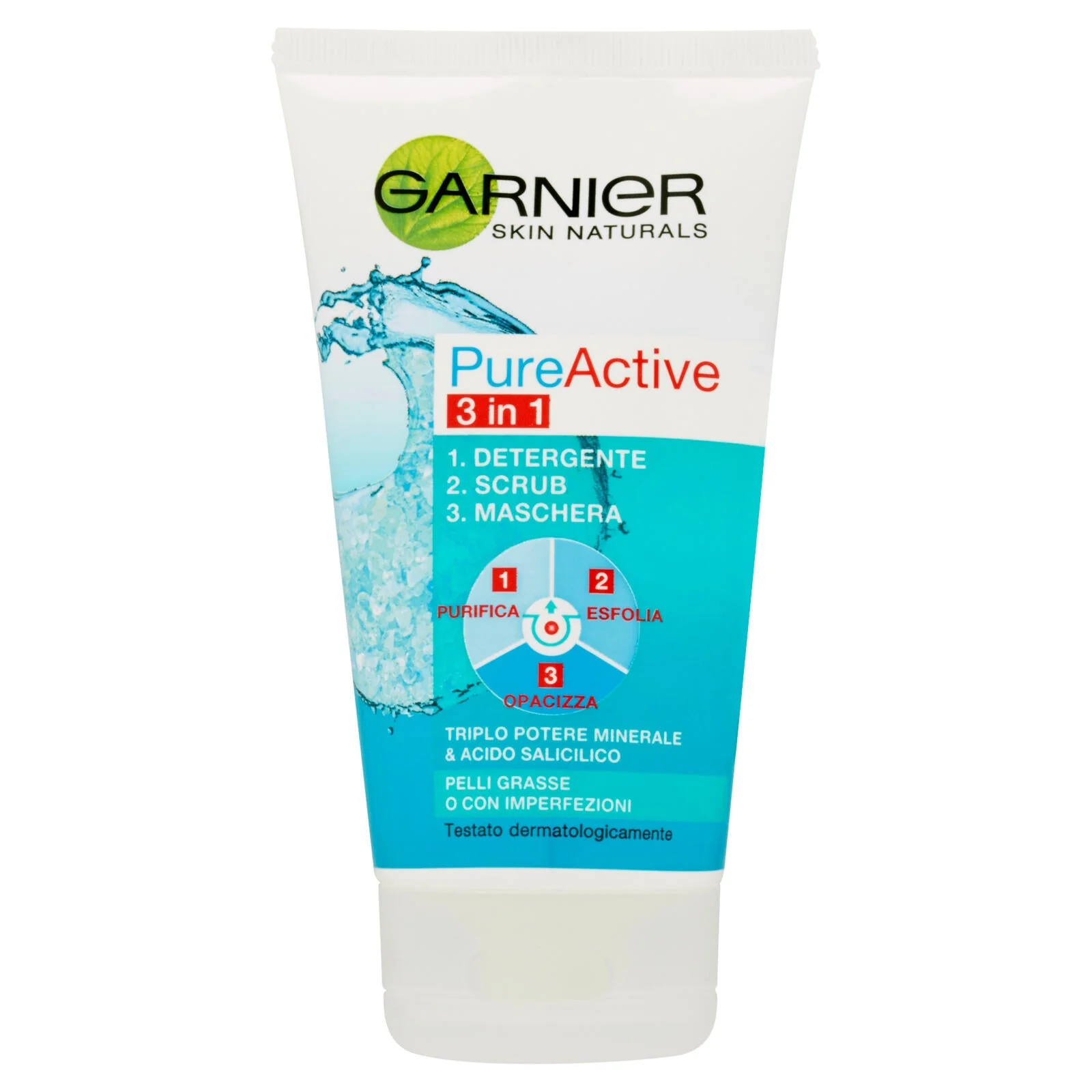 Garnier Detergente Pure Active, Azione 3in1, 150 ml - Image 2