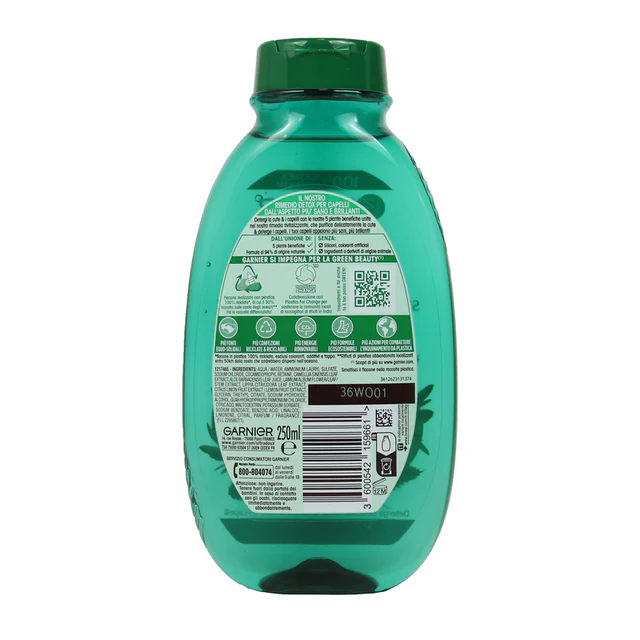 Garnier Shampoo Ultra Dolce 5 Piante, Shampoo per Capelli Normali, 250 ml - Image 2