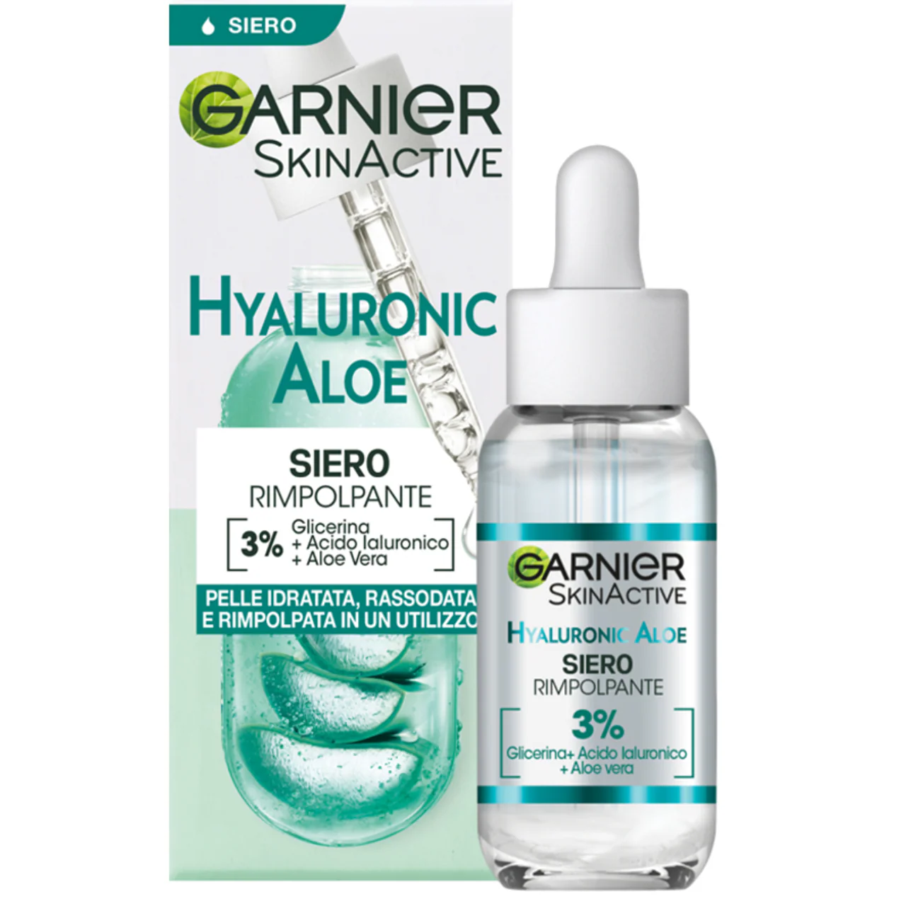 Garnier SkinActive Hyaluronic Aloe Siero Rimpolpante, 30 ml - Image 2