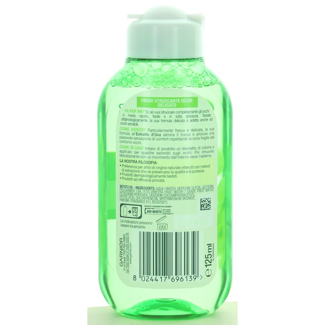 Garnier Struccante Fresh, Struccante Occhi, 125 ml - Image 2