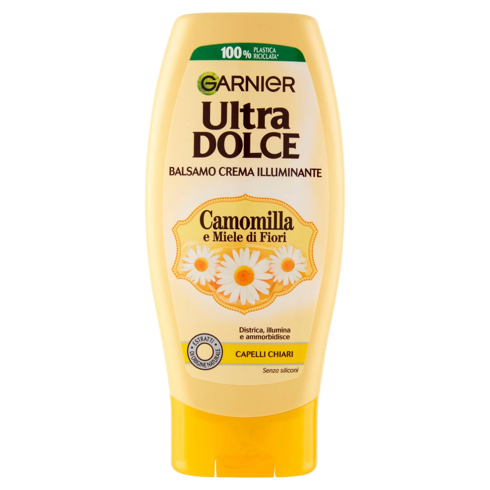 Garnier Balsamo Ultra Dolce Camomilla e Miele, Balsamo per Capelli Chiari, 200 ml - Image 2