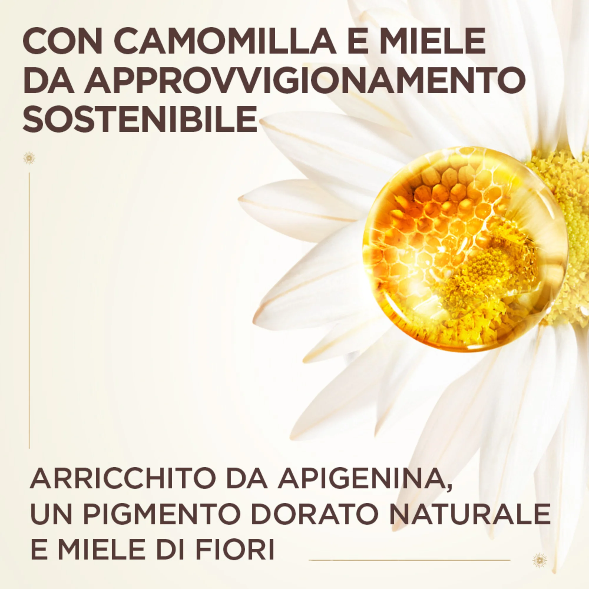 Garnier Balsamo Ultra Dolce Camomilla e Miele, Balsamo per Capelli Chiari, 200 ml - Image 3