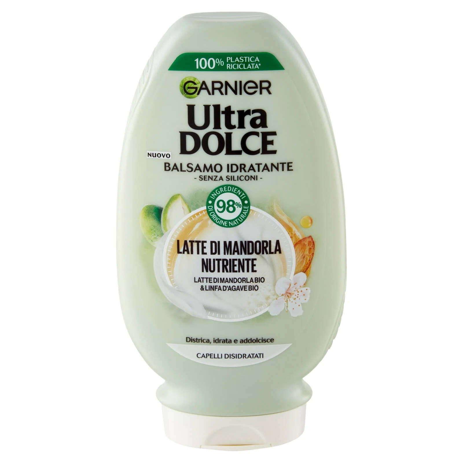Garnier Balsamo Ultra Dolce Latte di Mandorla, Balsamo Nutriente per Capelli Normali, 200 ml - Image 2