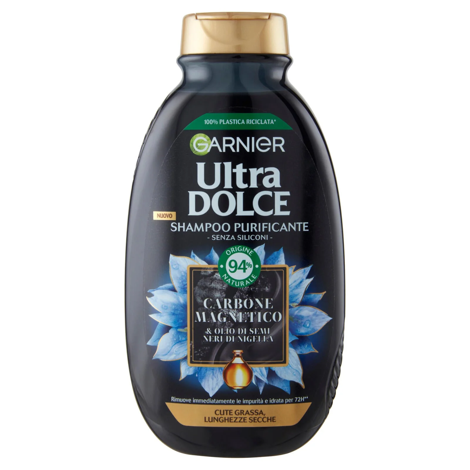 Garnier Ultra Dolce Carbone Magnetico Shampoo Purificante & Idratante 250 ml