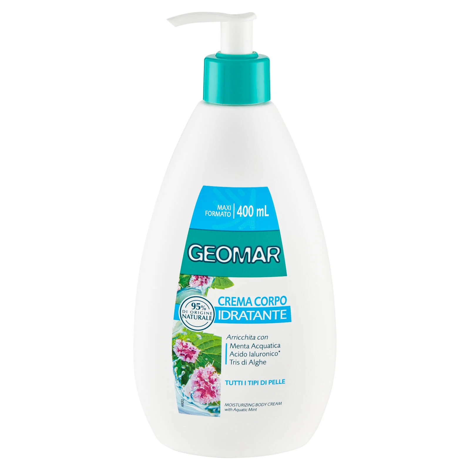 Geomar Crema Corpo Idratante Tutti i Tipi di Pelle 400 mL - Image 2