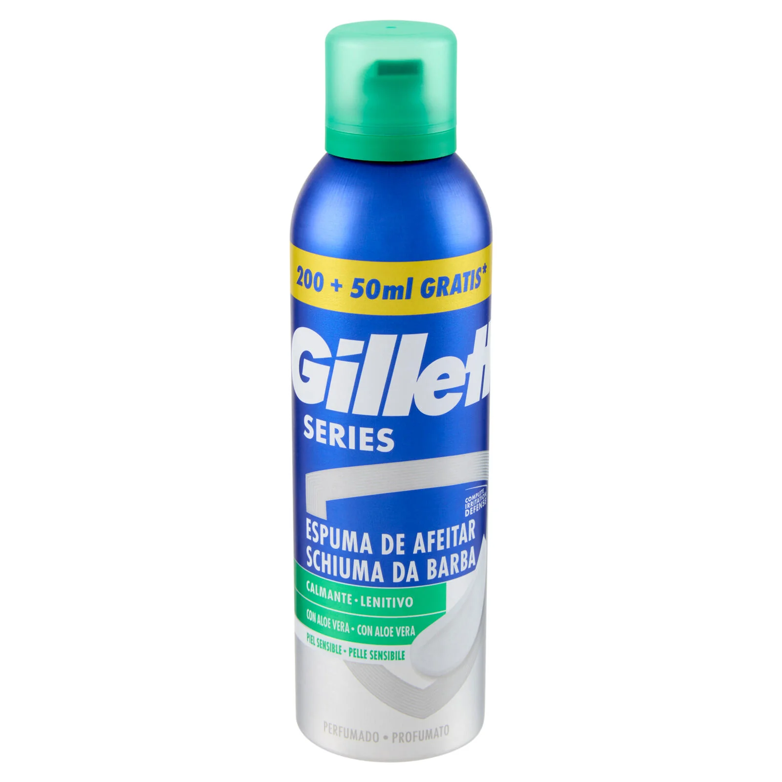 Gillette Series Schiuma da Barba Lenitivo 200 + 50 ml Gratis* - Image 2