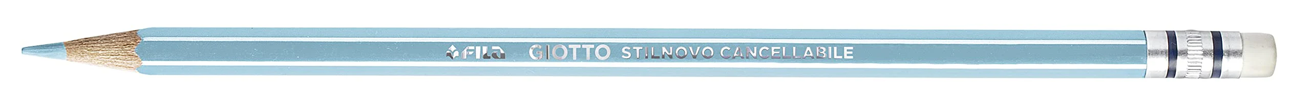 Giotto 256800 - Stilnovo Cancellabile Astuccio 10 Pastelli Colorati con Temperamatite e Gomma - Image 3
