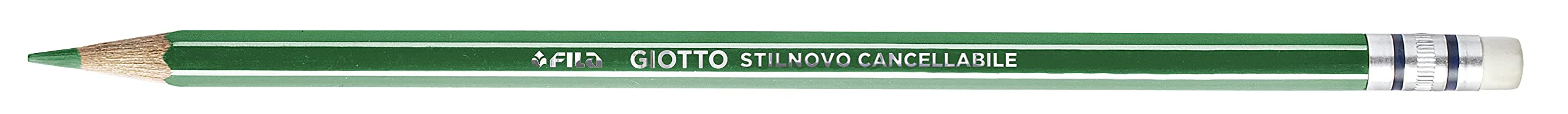 Giotto 256800 - Stilnovo Cancellabile Astuccio 10 Pastelli Colorati con Temperamatite e Gomma - Image 4