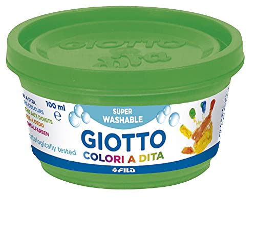Giotto Colori A Dita - Confezione Da 6 Tempere A Dita, Multicolore, 27 x 12 x 10 cm 891 grammi - Image 4