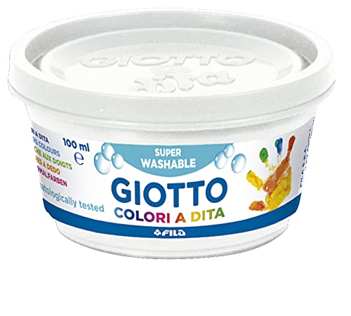 Giotto Colori A Dita - Confezione Da 6 Tempere A Dita, Multicolore, 27 x 12 x 10 cm 891 grammi - Image 5