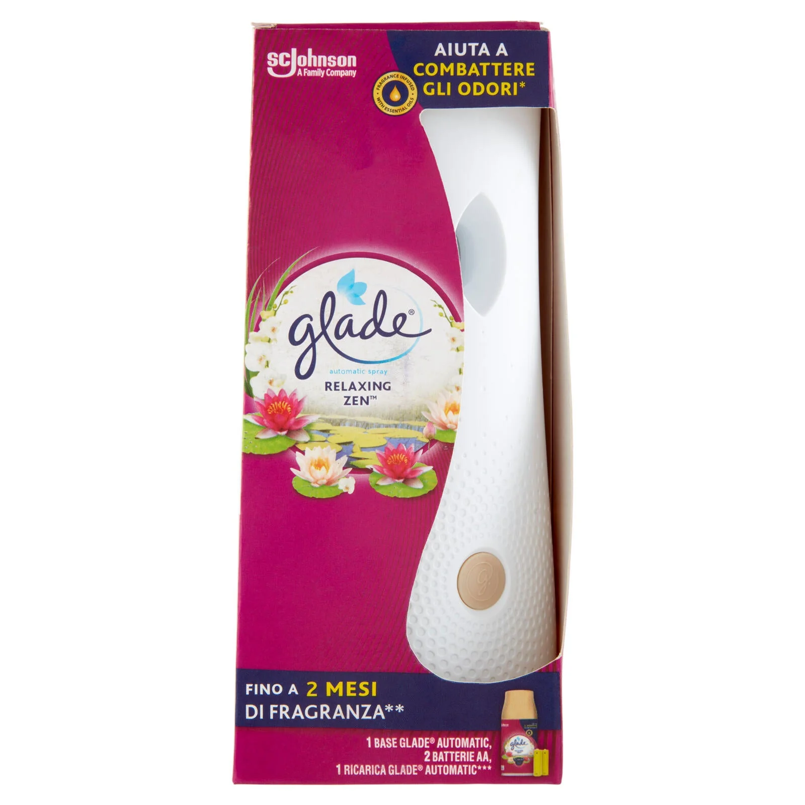 Glade Automatic Spray, Profumatore per Ambienti, Fragranza Relaxing Zen 269 ml - Image 4