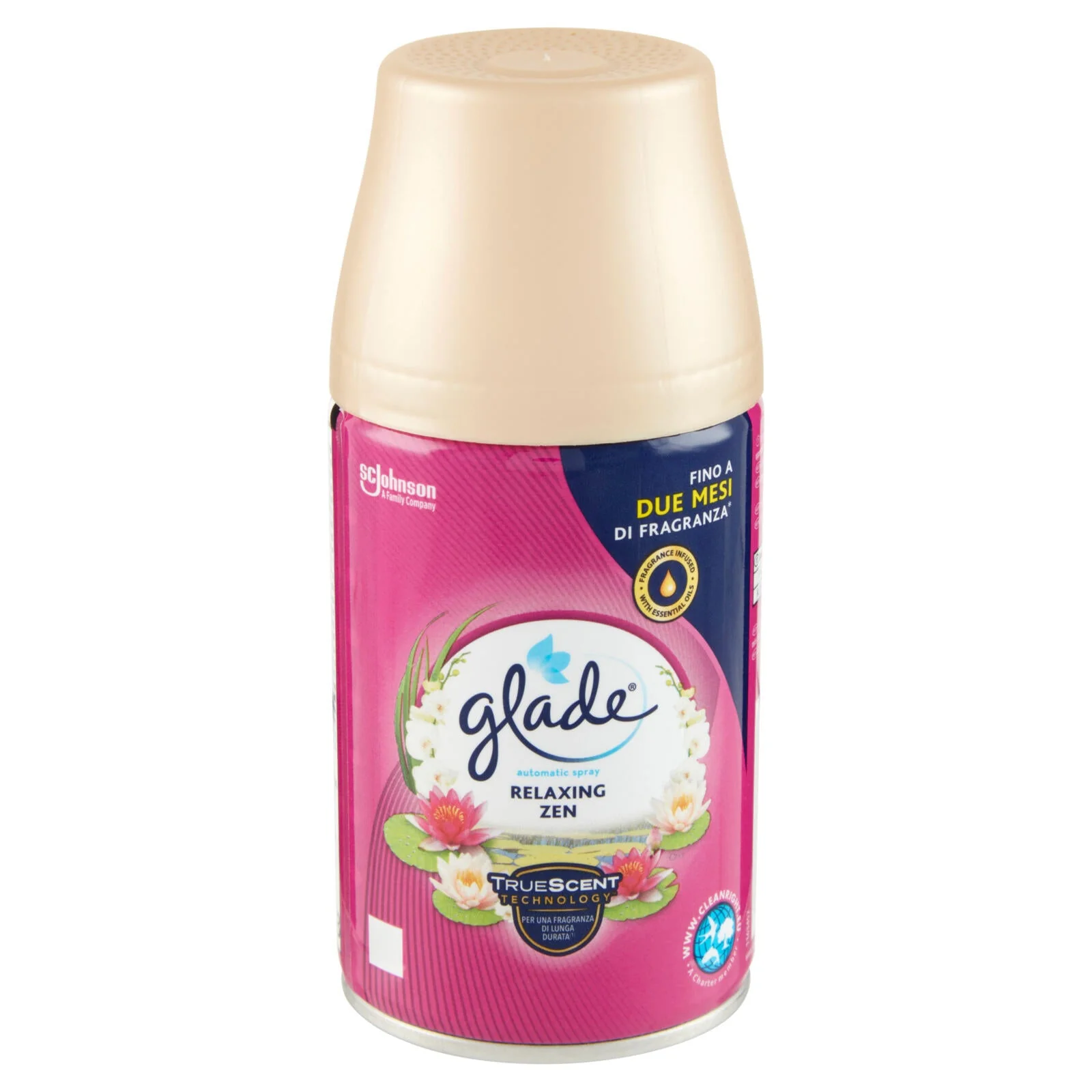 Glade Automatic Spray Ricarica, Profumatore per Ambienti, Fragranza Relaxing Zen 269ml - Image 2