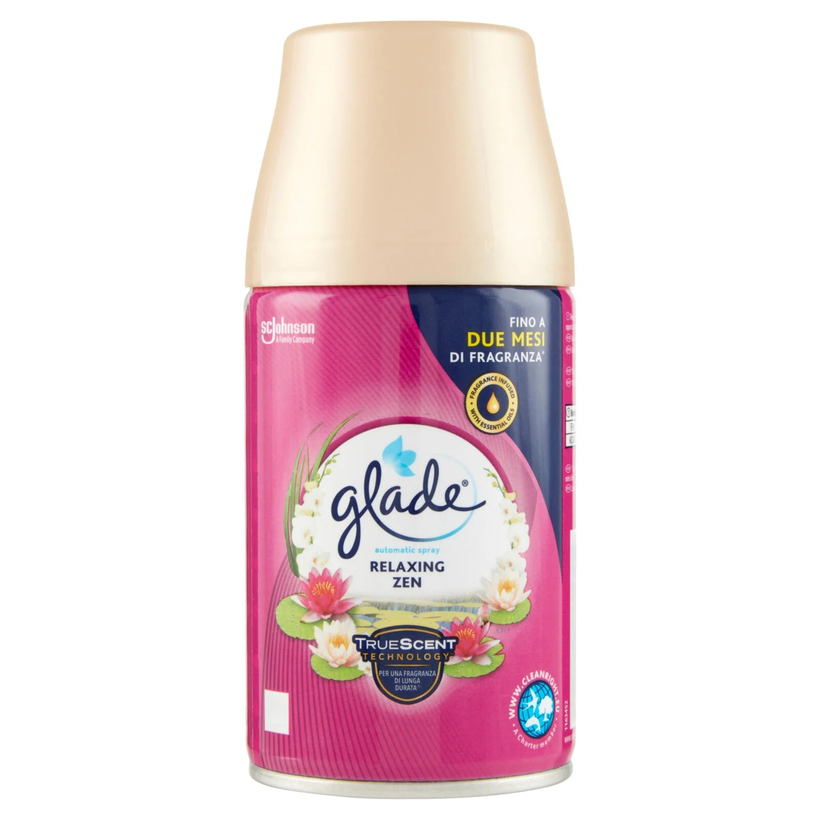 Glade Automatic Spray Ricarica, Profumatore per Ambienti, Fragranza Relaxing Zen 269ml - Image 4