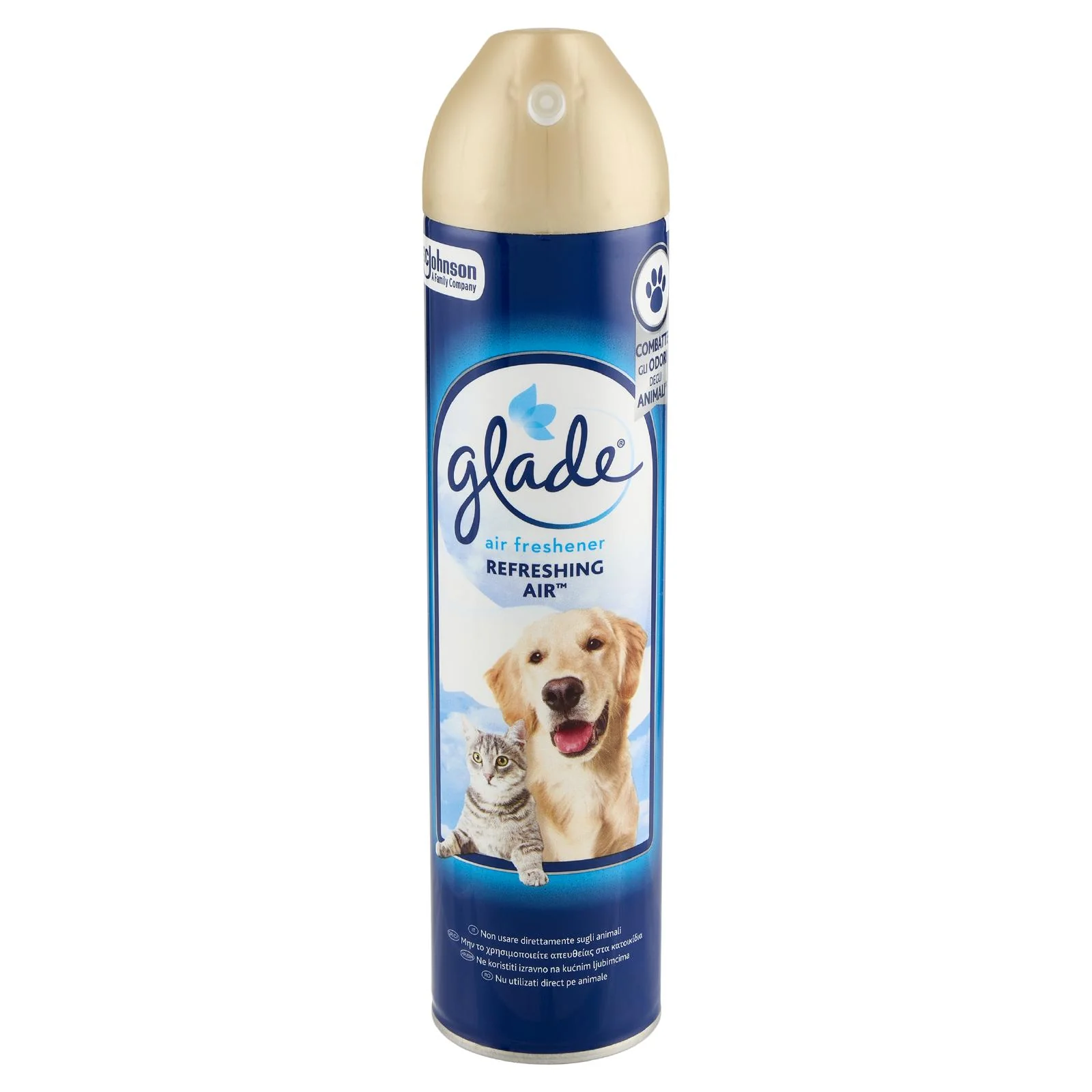 Glade Deodorante per Ambienti Spray Fragranza Refreshing Air™ Combatte odori animali domestici 300ml - Image 2