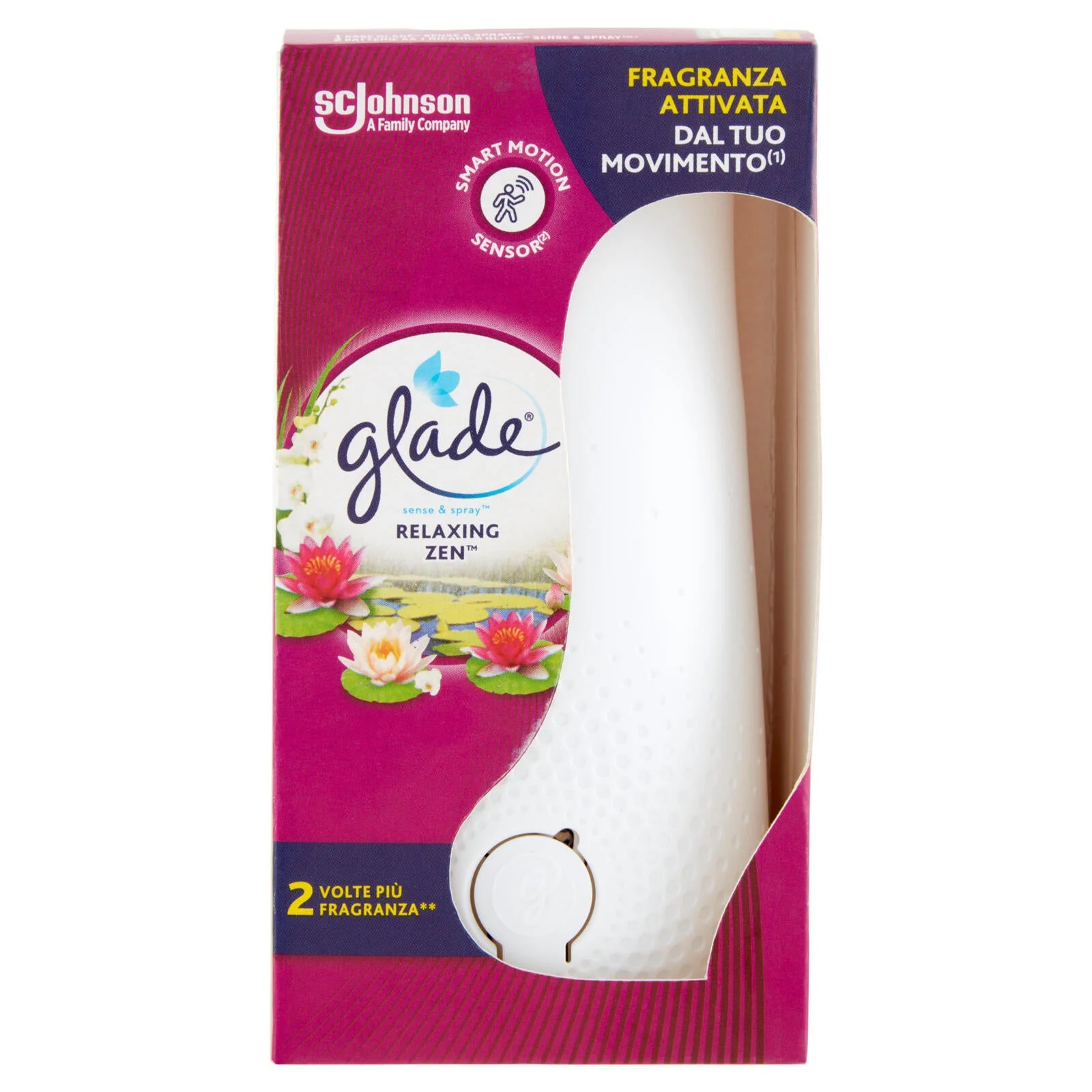 Glade Sense&Spray Profumatore per Ambienti con Sensore smart di Movimento Fragranza RelaxingZen 18ml - Image 2